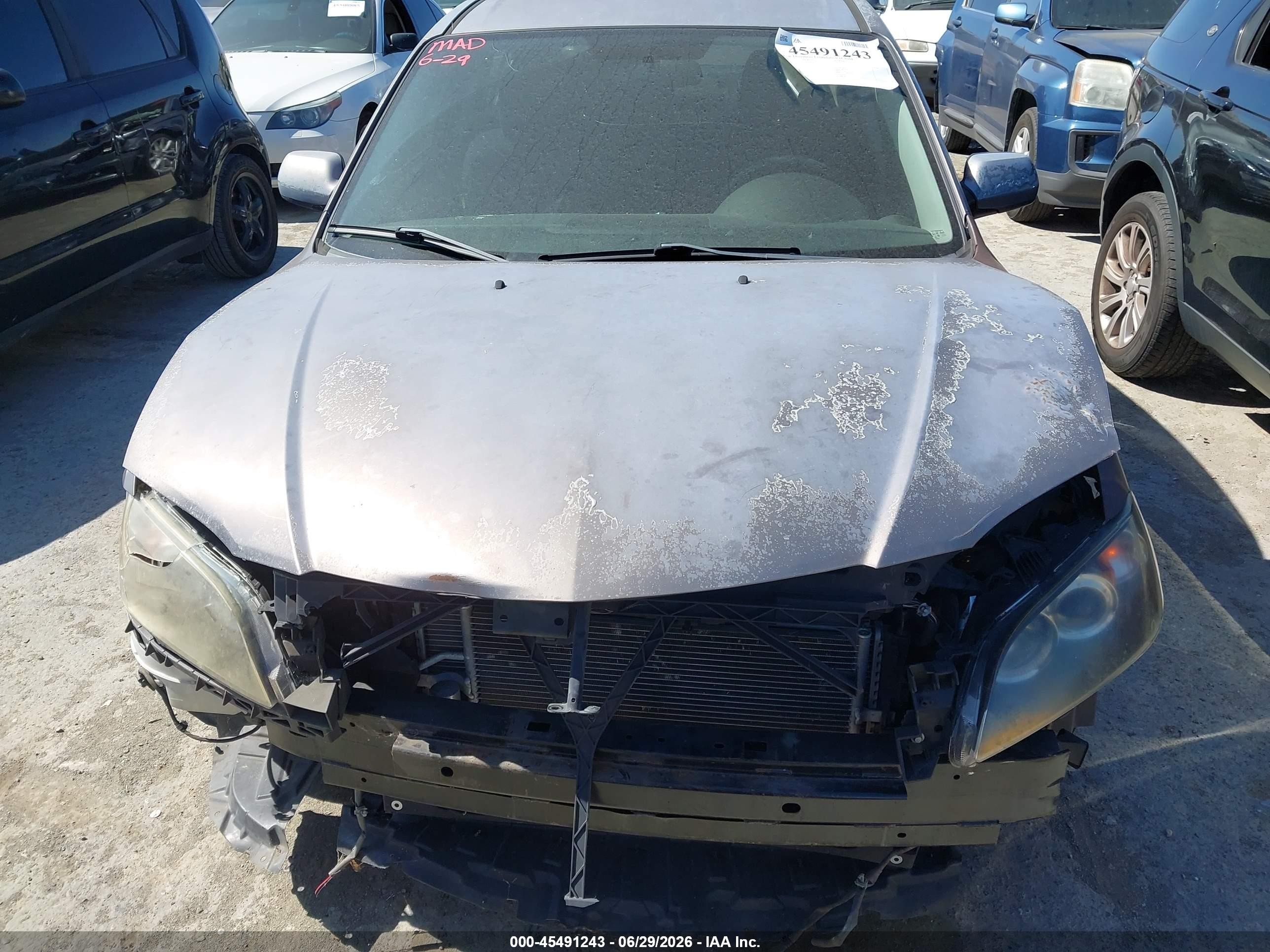2008 Mazda 3 VIN JM1BK32G181164281 IAAI salvage auction — Normal Wear, Clear - Dealer Only (California), sold $450 on 2026-07-09 (photo 6)