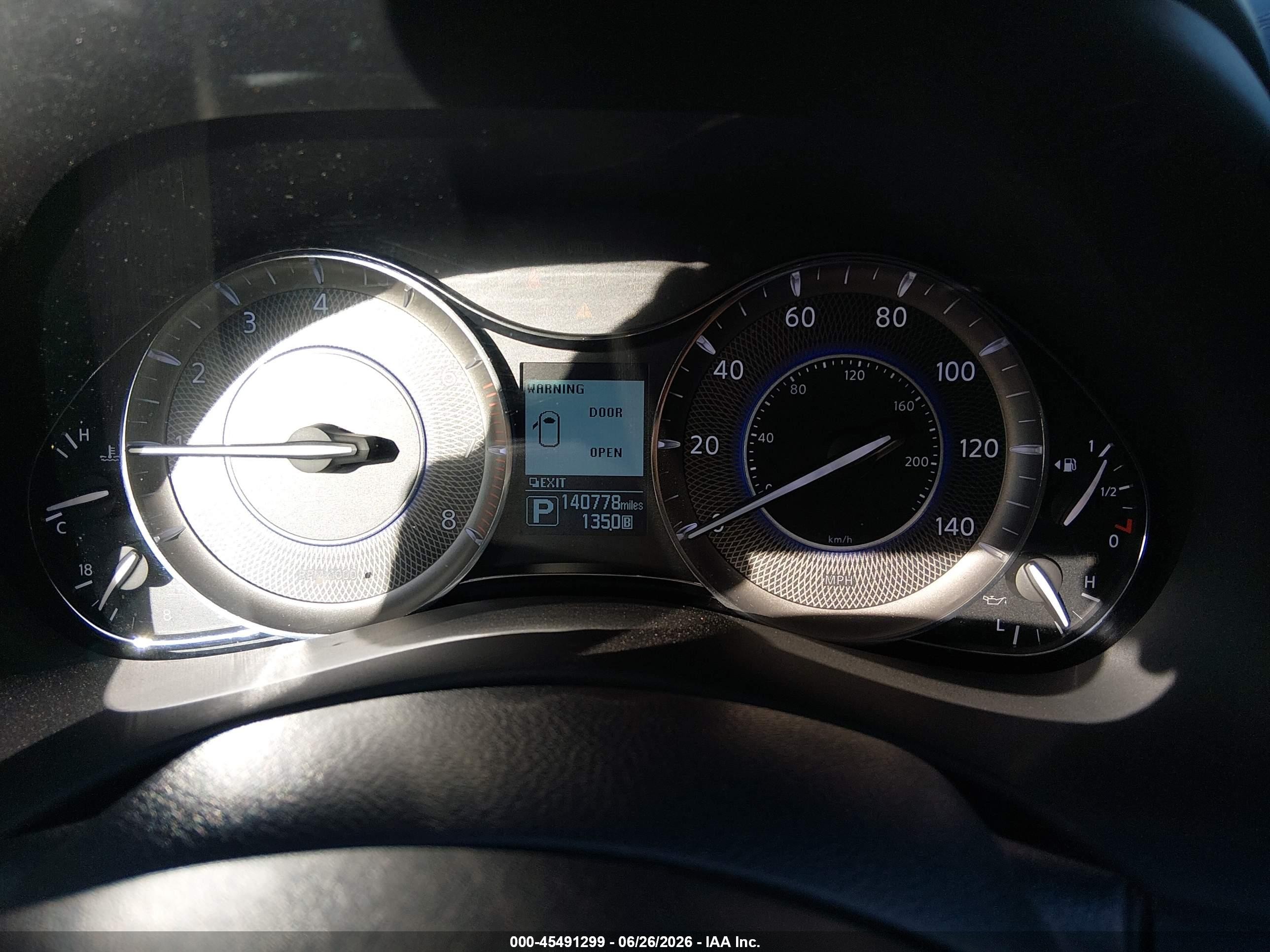 2019 Infiniti Qx80 VIN JN8AZ2NF7K9686981 IAAI salvage auction — Front End, Salvage (Utah), sold $4,500 on 2026-09-05 (photo 7)