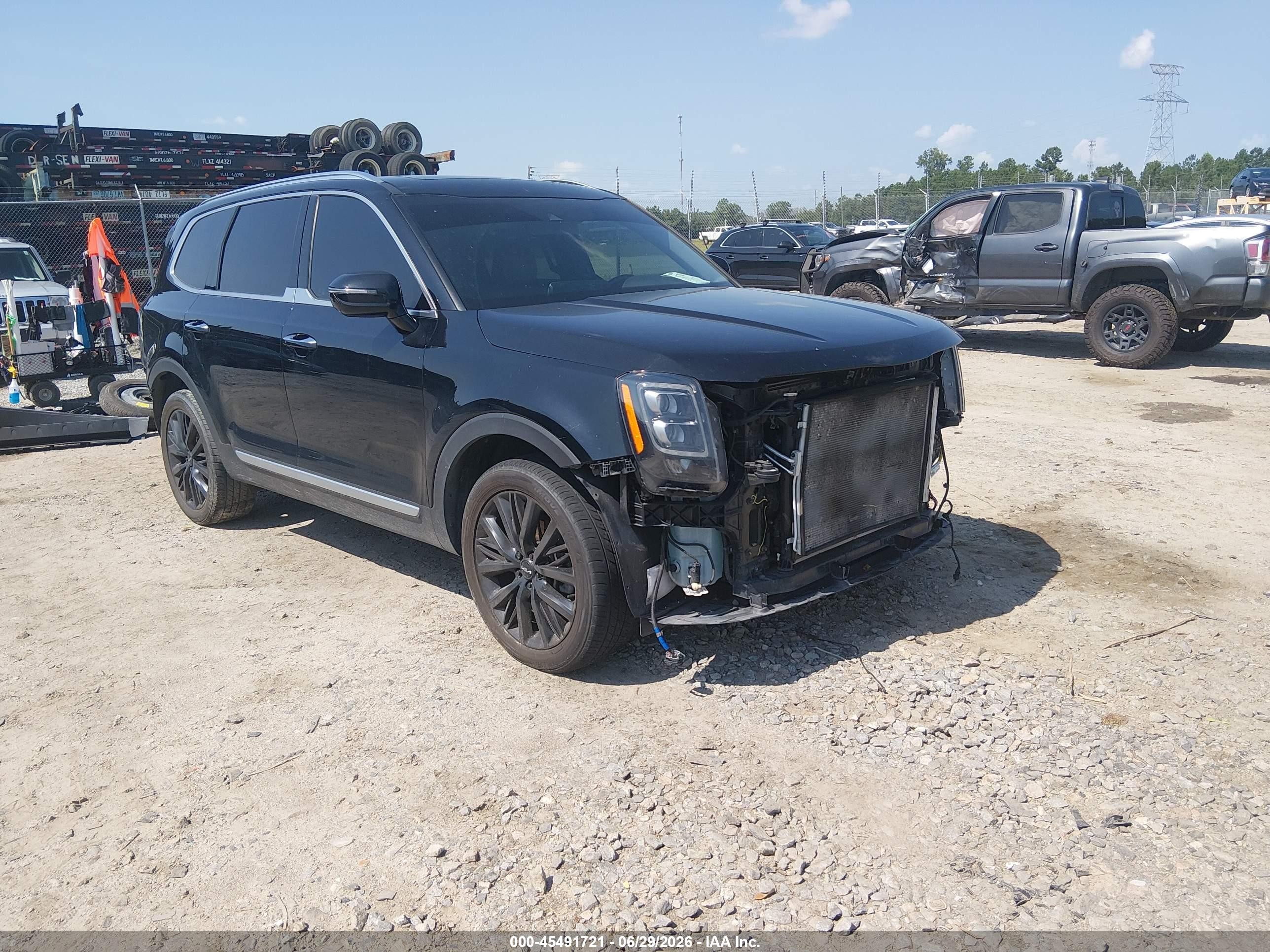 2022 Kia Telluride VIN 5XYP54HC2NG252890 — IAAI salvage auction photo