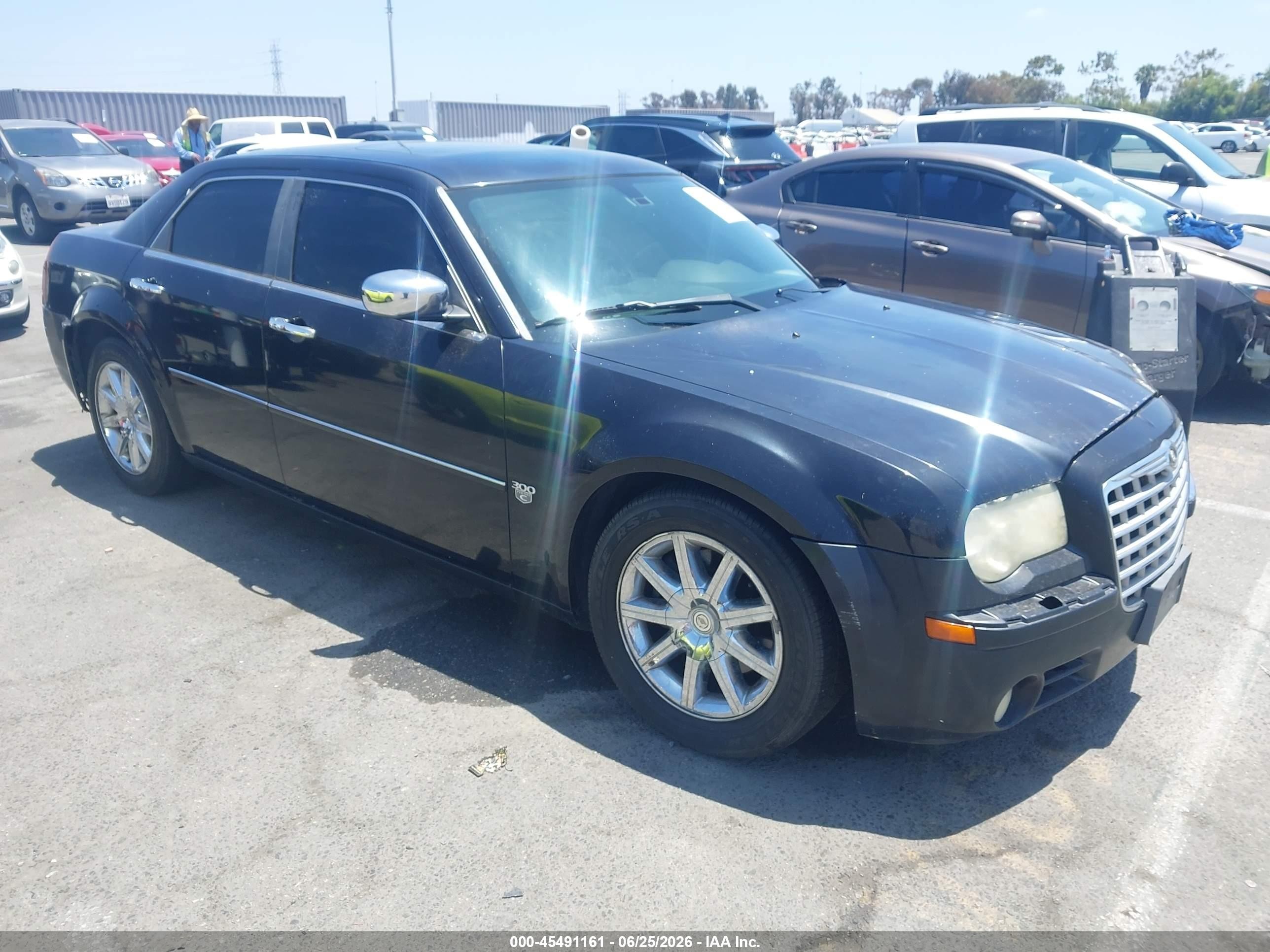 2007 Chrysler 300 VIN 2C3KA63H77H821245 IAAI salvage auction — Normal Wear, Salvage (California), sold $350 on 2026-07-09 (photo 1)