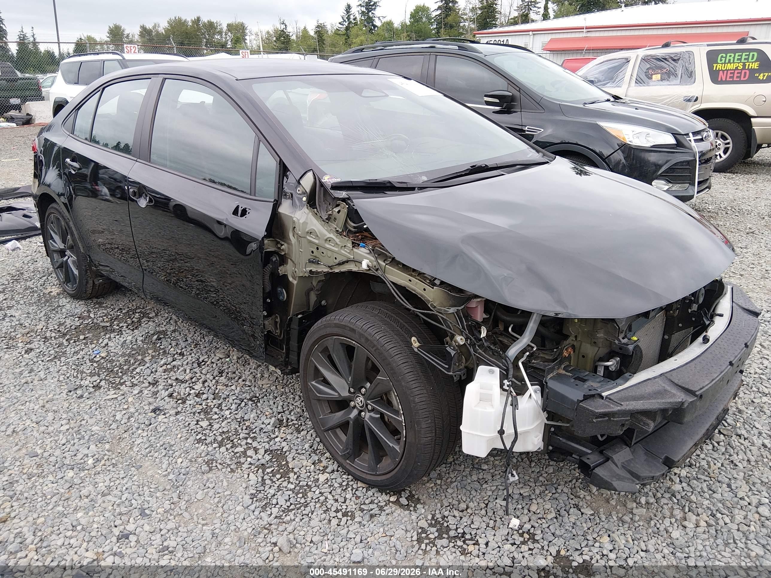 2023 Toyota Corolla VIN 5YFS4MCE3PP163589 — IAAI salvage auction photo