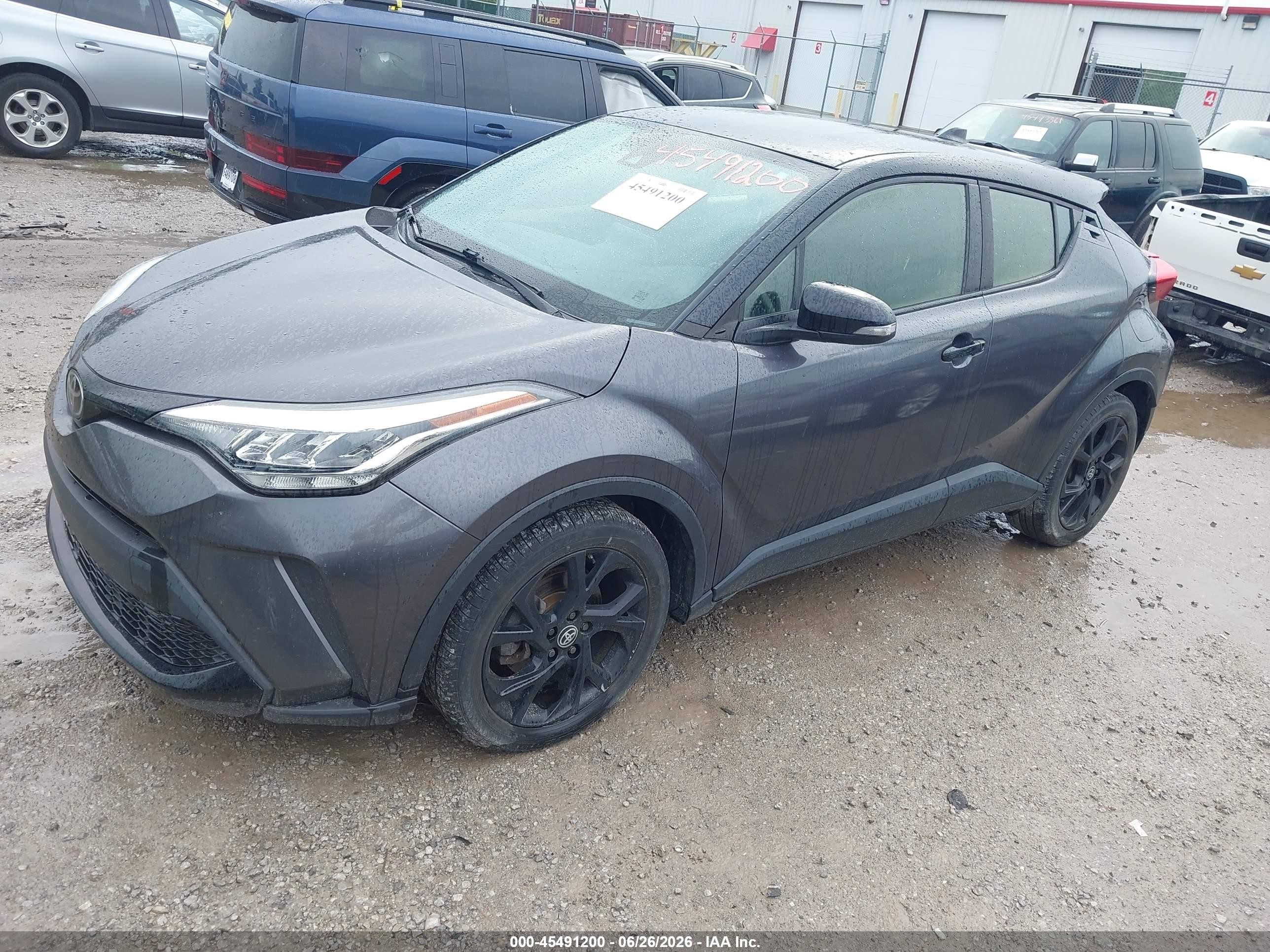 2021 Toyota C-hr VIN JTNKHMBX5M1100609 IAAI salvage auction — Rear End, Salvage (Kentucky), sold $4,850 on 2026-09-08 (photo 2)