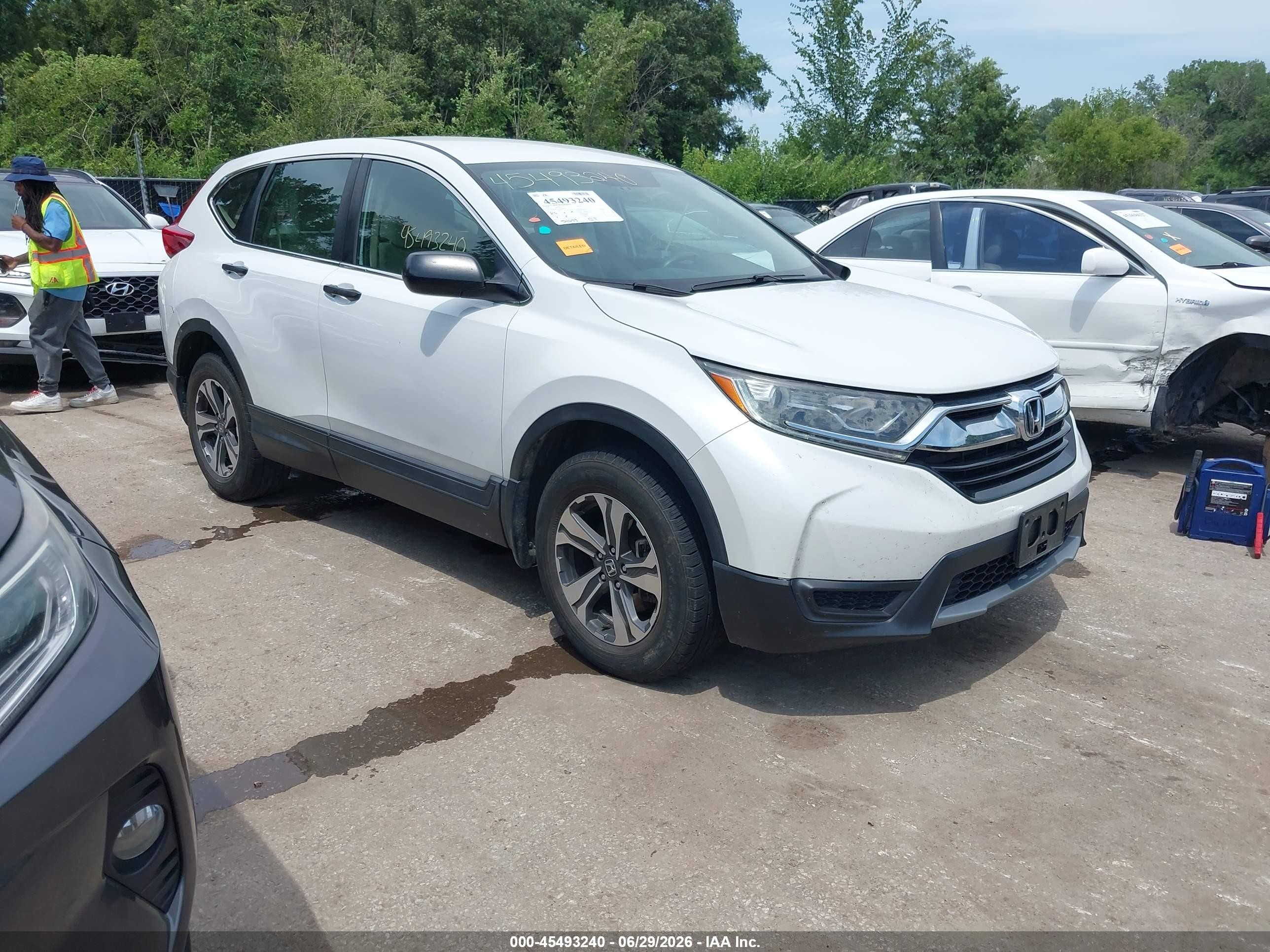 2019 Honda CR-V VIN 2HKRW6H33KH209021 — IAAI salvage auction photo