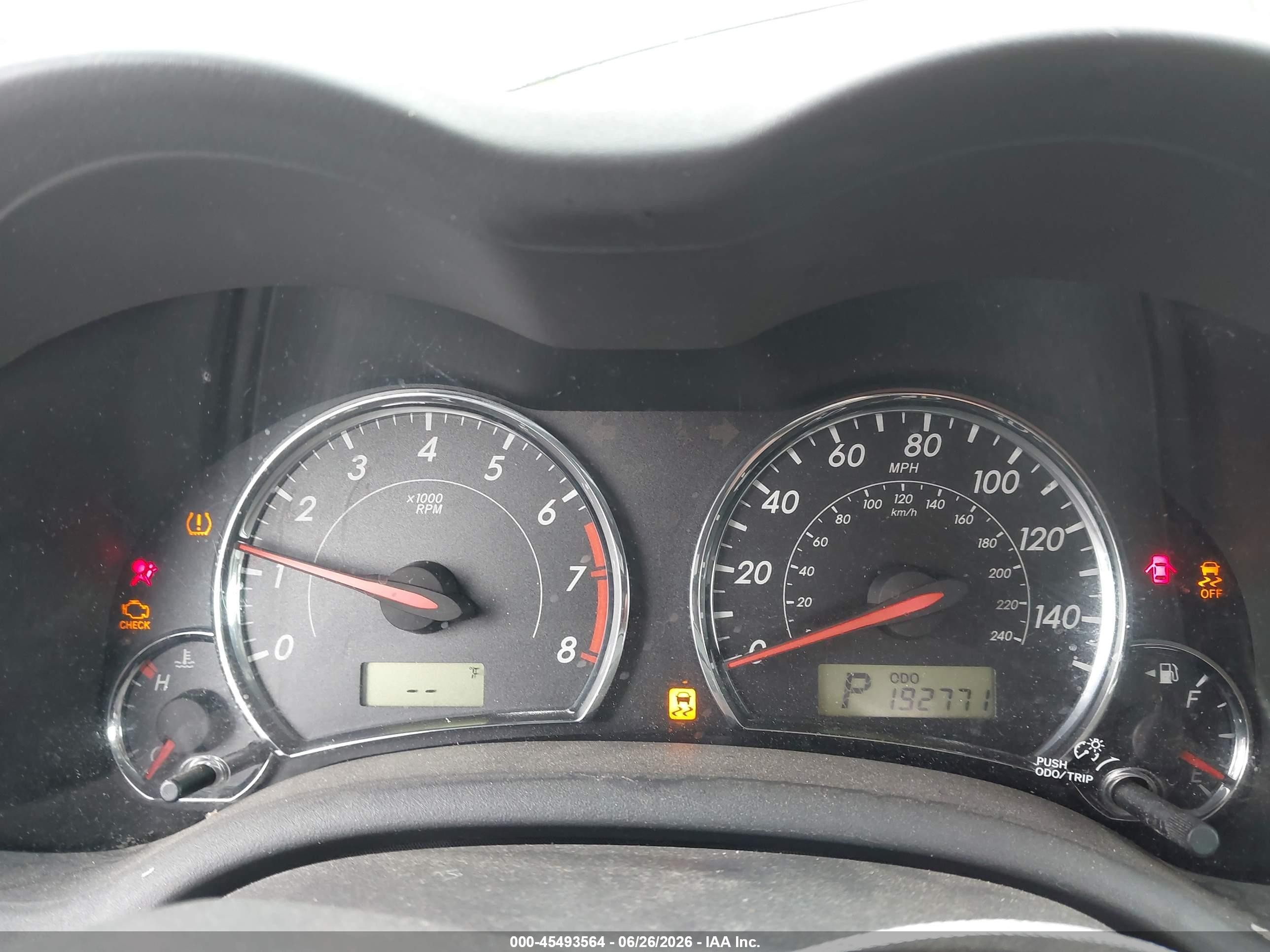 2010 Toyota Corolla VIN 1NXBU4EE9AZ256295 IAAI salvage auction — Normal Wear, Salvage (California), sold $750 on 2026-07-09 (photo 7)