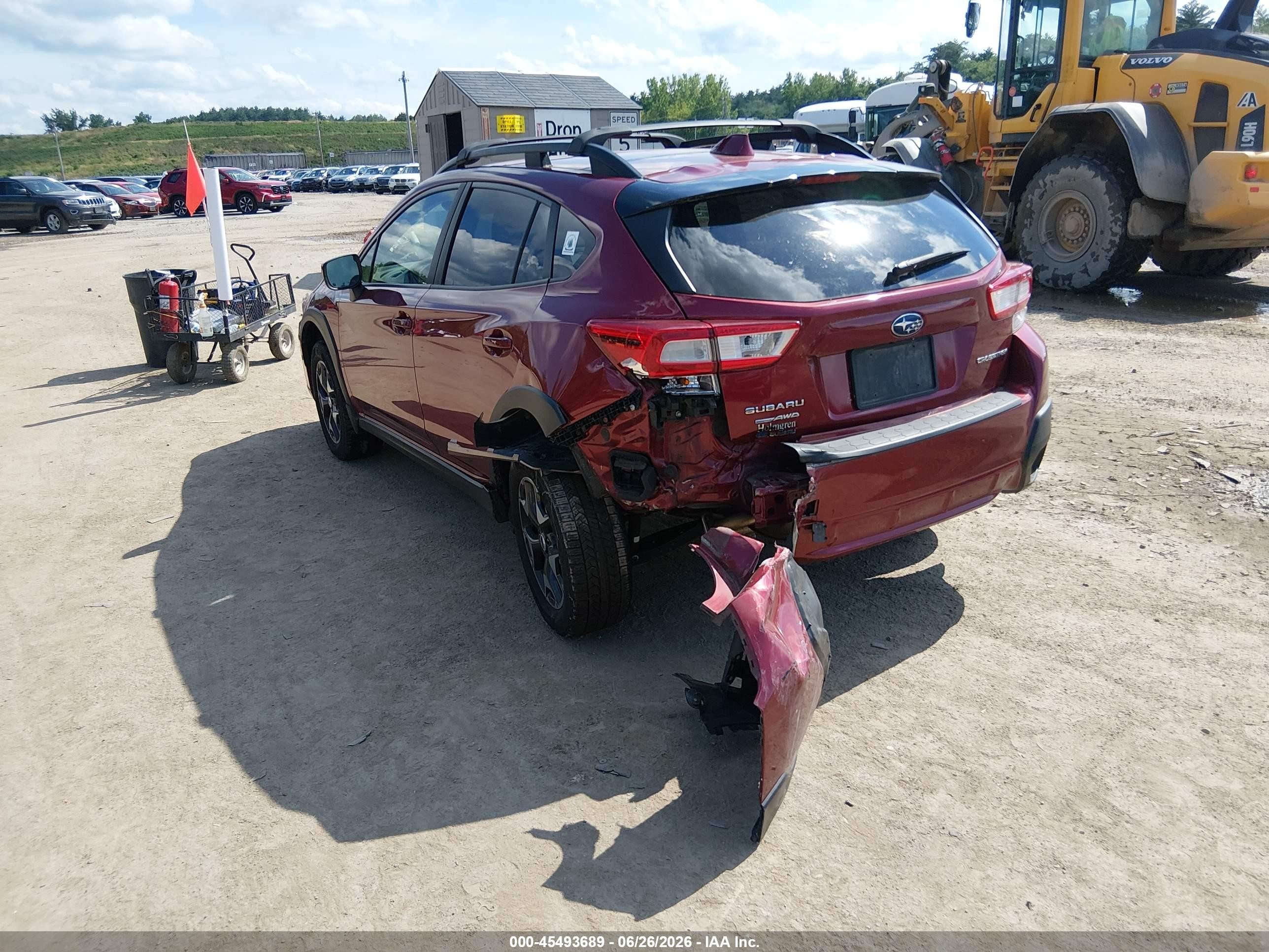 2018 Subaru Xv VIN JF2GTABC9JH264678 IAAI salvage auction — Rear End, Salvage (Rhode Island), sold $2,650 on 2026-09-05 (photo 3)