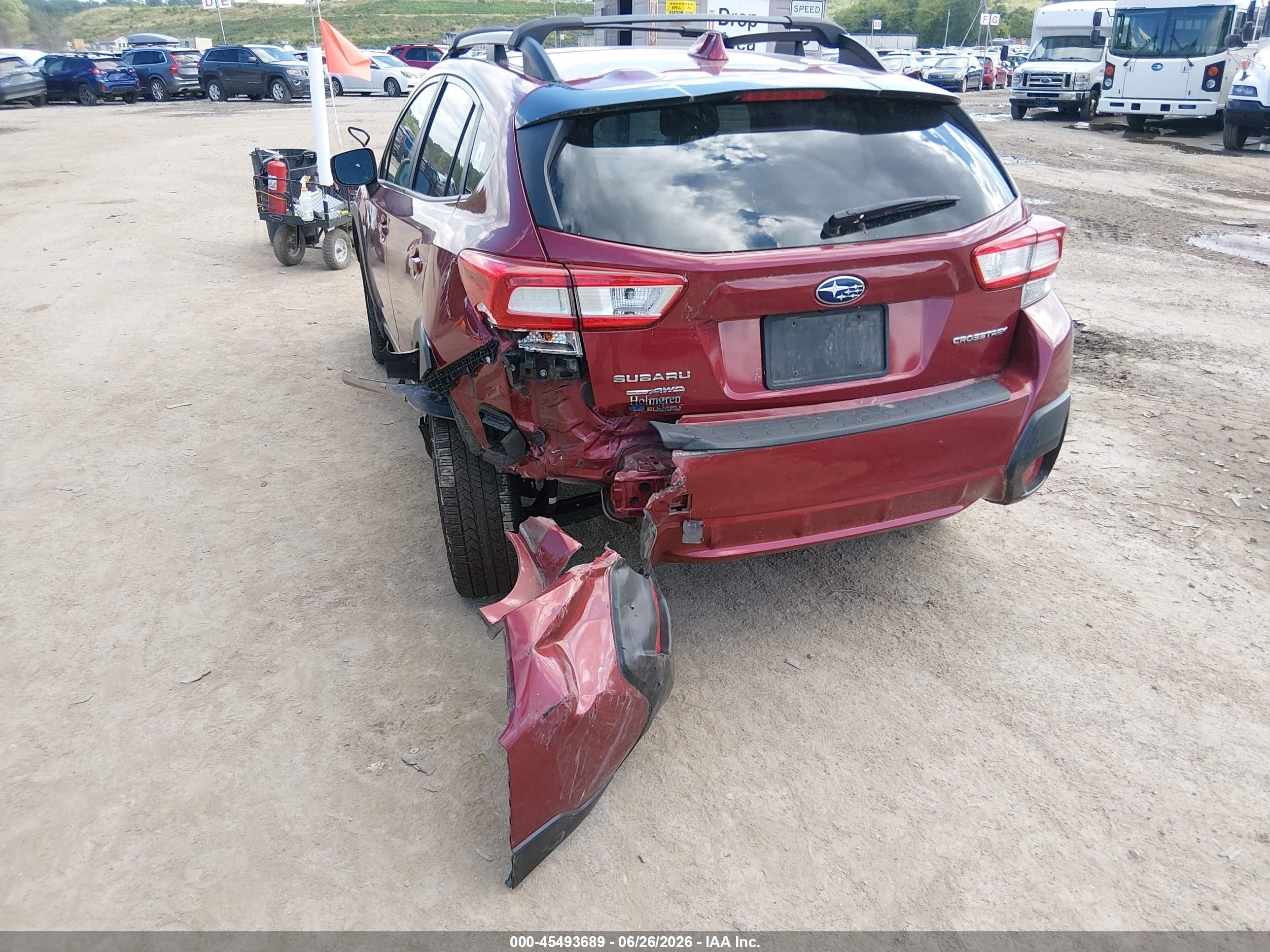 2018 Subaru Xv VIN JF2GTABC9JH264678 IAAI salvage auction — Rear End, Salvage (Rhode Island), sold $2,650 on 2026-09-05 (photo 6)