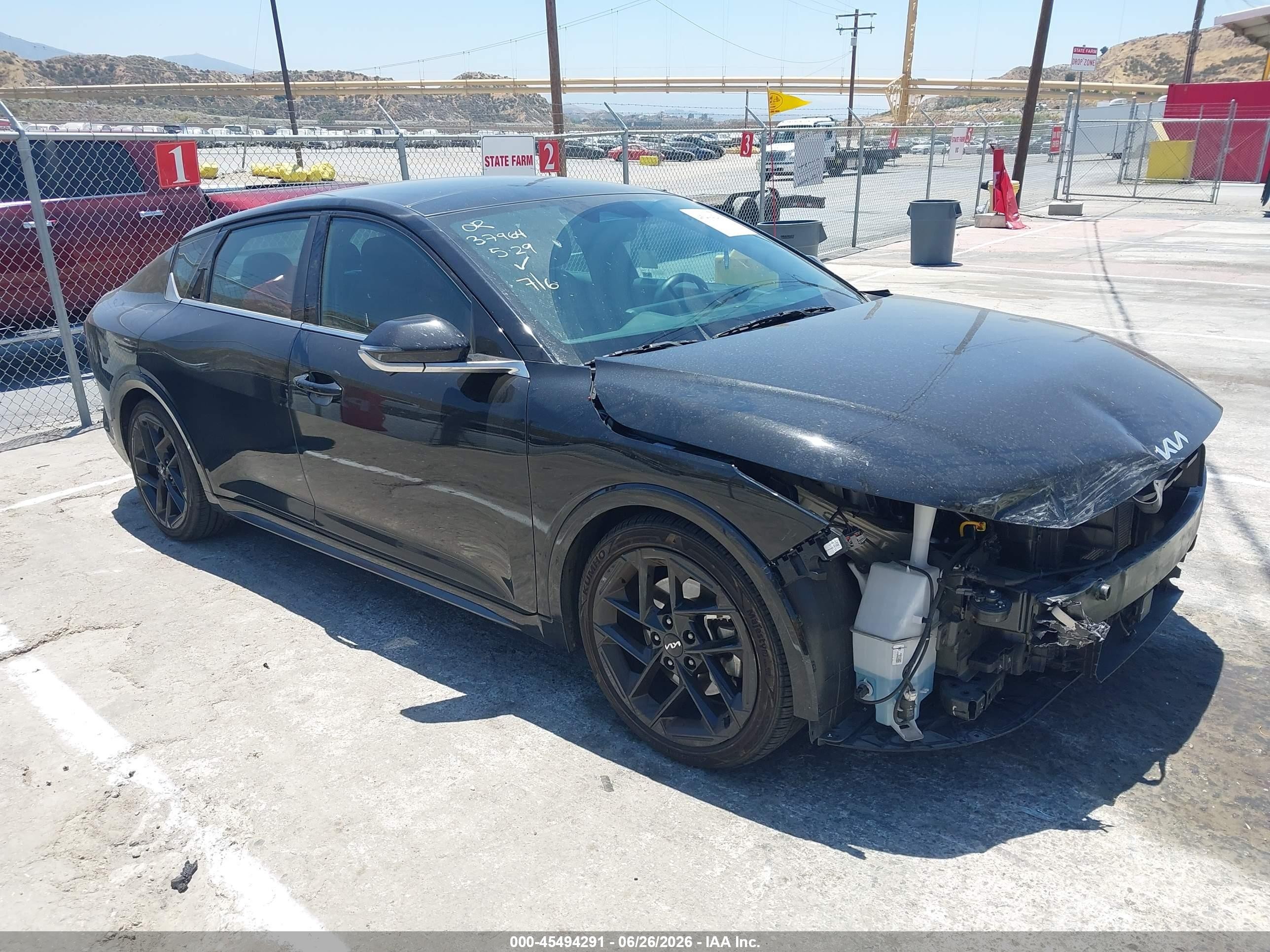2025 Kia K4 VIN 3KPFW4DC4SE102383 — IAAI salvage auction photo
