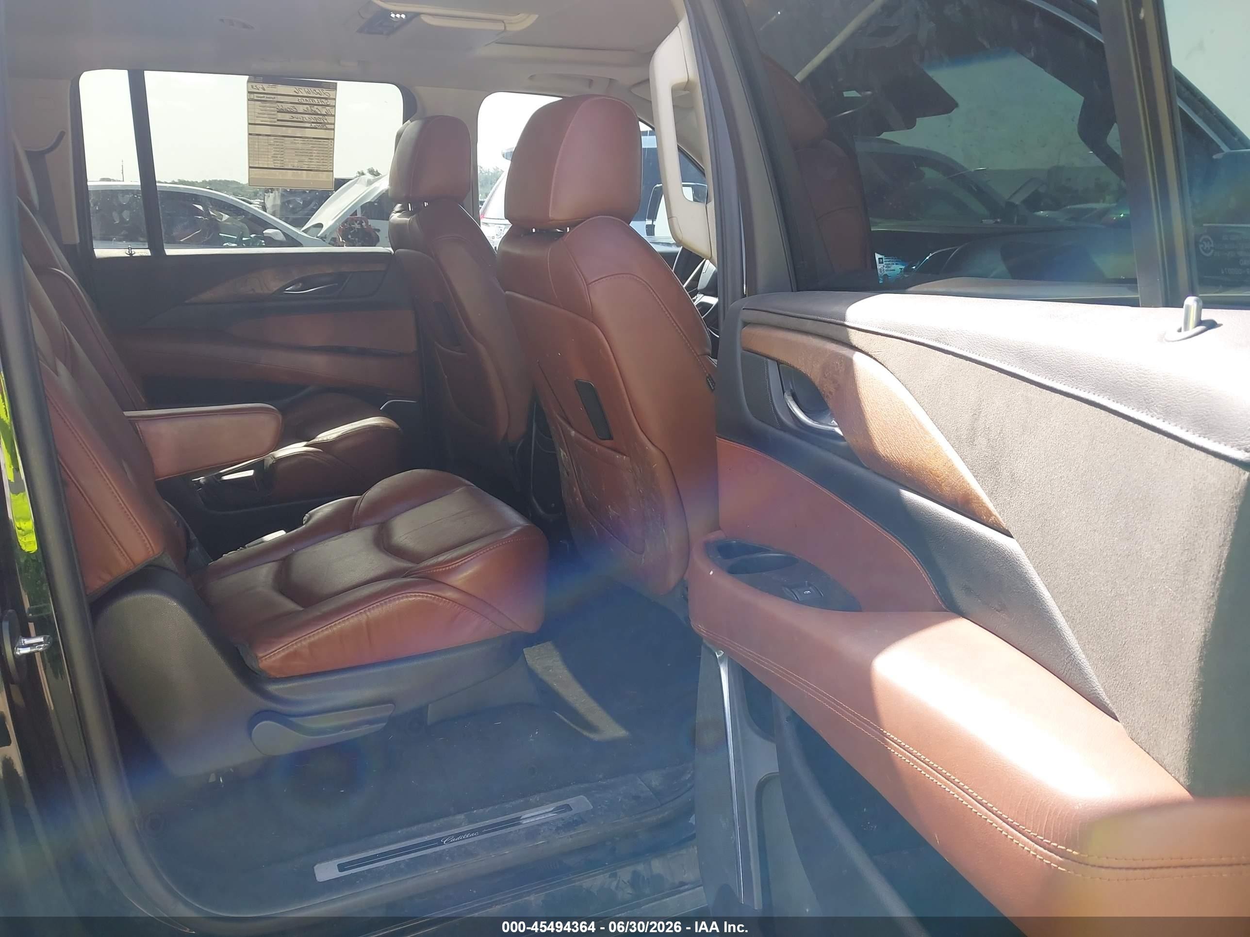 2016 Cadillac Escalade VIN 1GYS3HKJ1GR278927 IAAI salvage auction — Front End, Original (Texas), sold $4,850 on 2026-09-08 (photo 8)