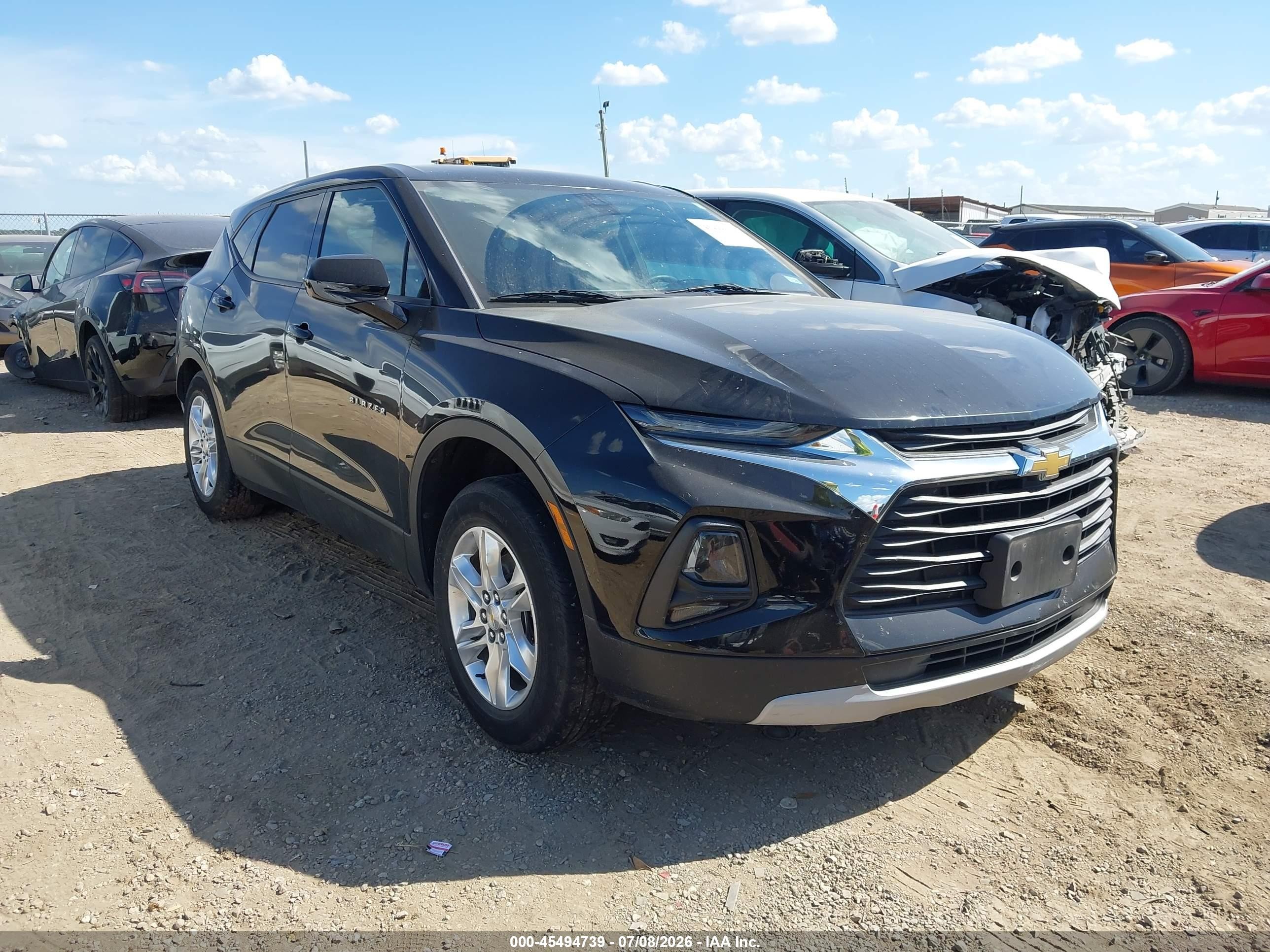 2022 Chevrolet Blazer VIN 3GNKBCR43NS112180 — IAAI salvage auction photo