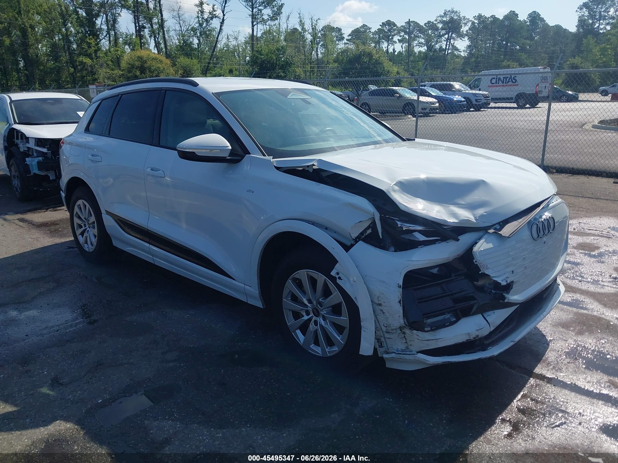 2025 Audi Q6 e-tron VIN WA172BGF2SA028842 — IAAI salvage auction photo