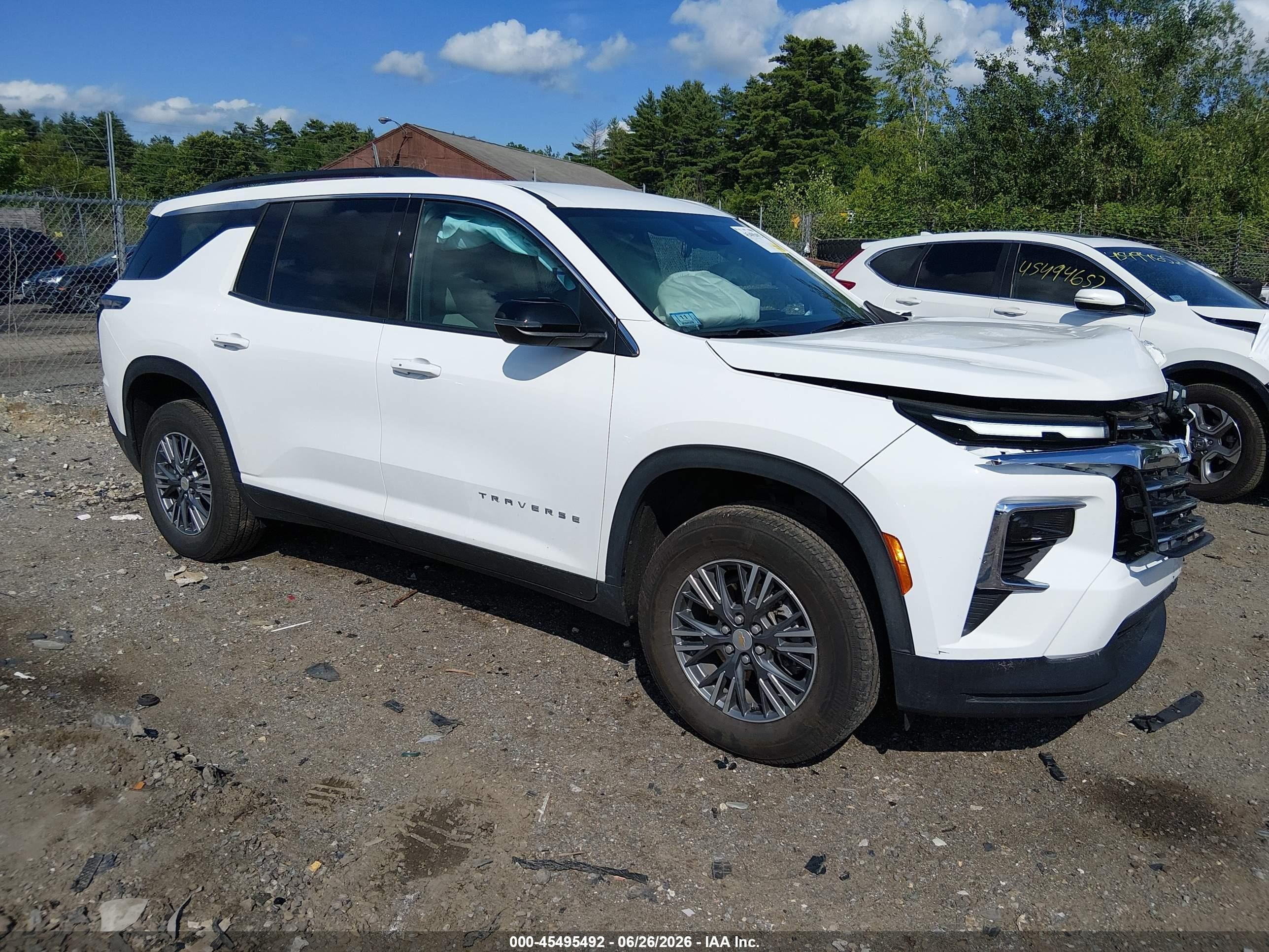 2025 Chevrolet Traverse VIN 1GNEVGRS3SJ164514 — IAAI salvage auction photo