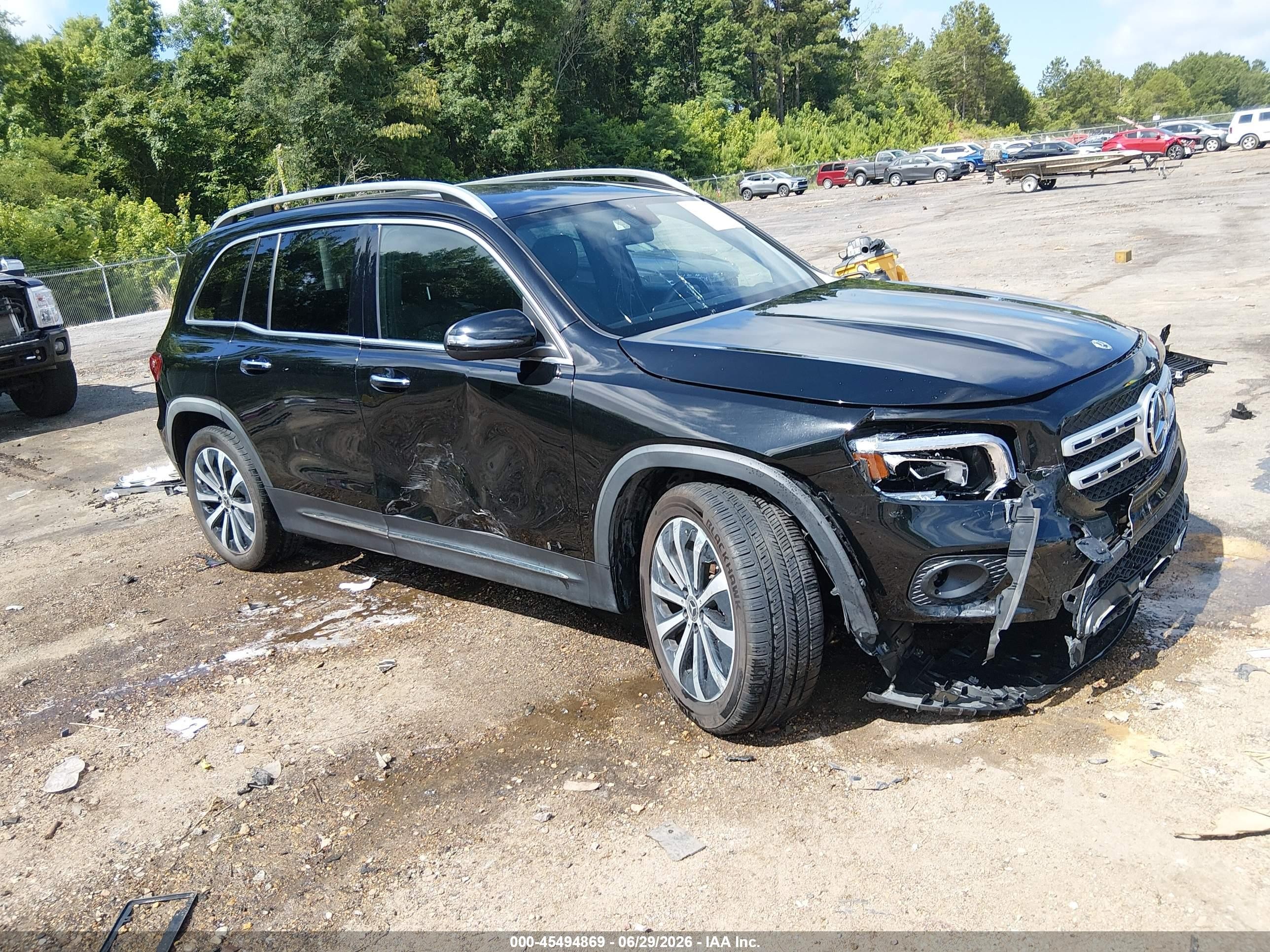 2022 Mercedes-Benz GLB-Class VIN W1N4M4GB9NW245655 — IAAI salvage auction photo