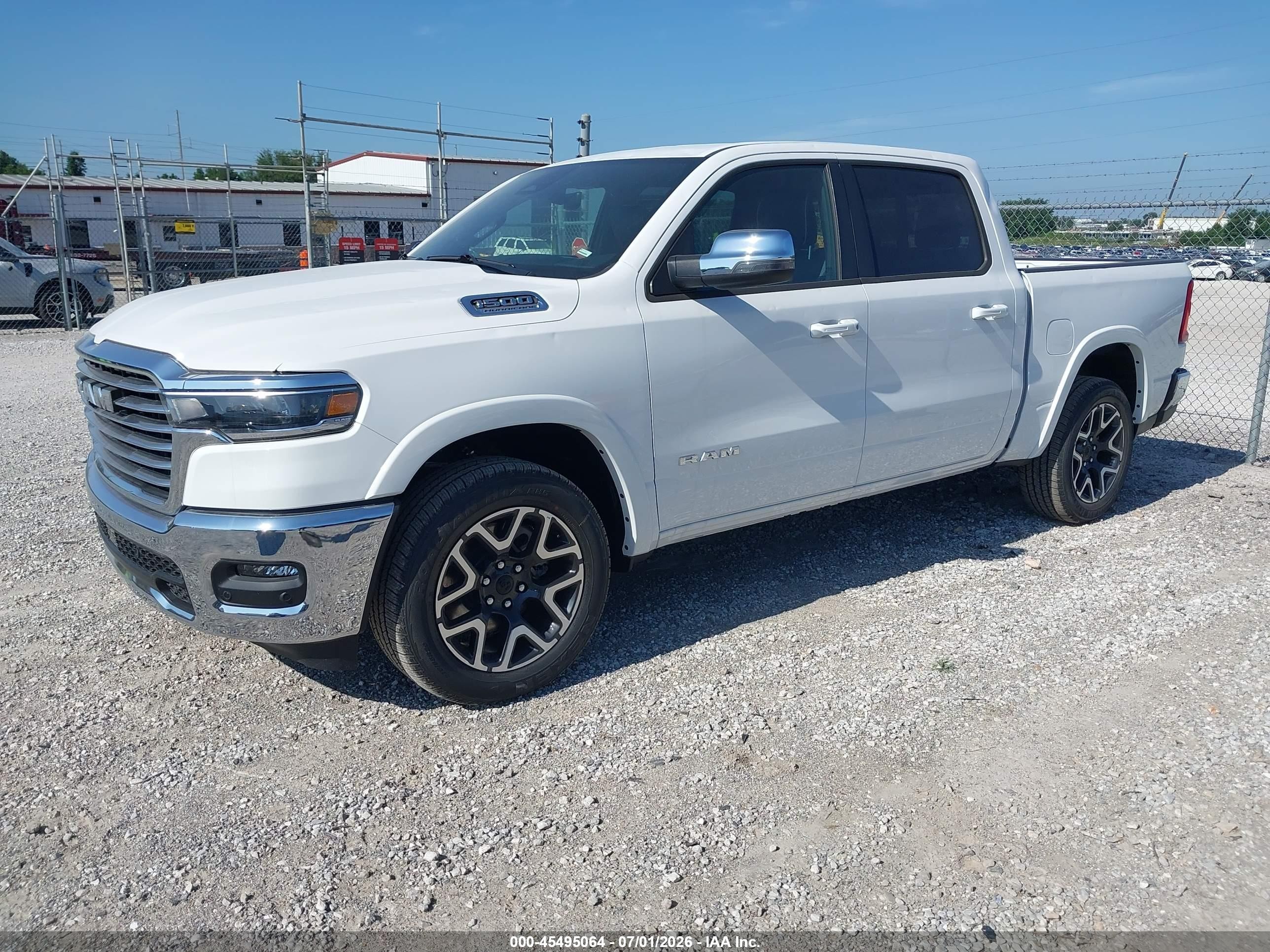 2026 Ram 1500 VIN 1C6SRFJP1TN365797 IAAI salvage auction — Hail, Enterprise Vehicles Clear Only (Kansas), sold $39,500 on 2026-07-10 (photo 2)