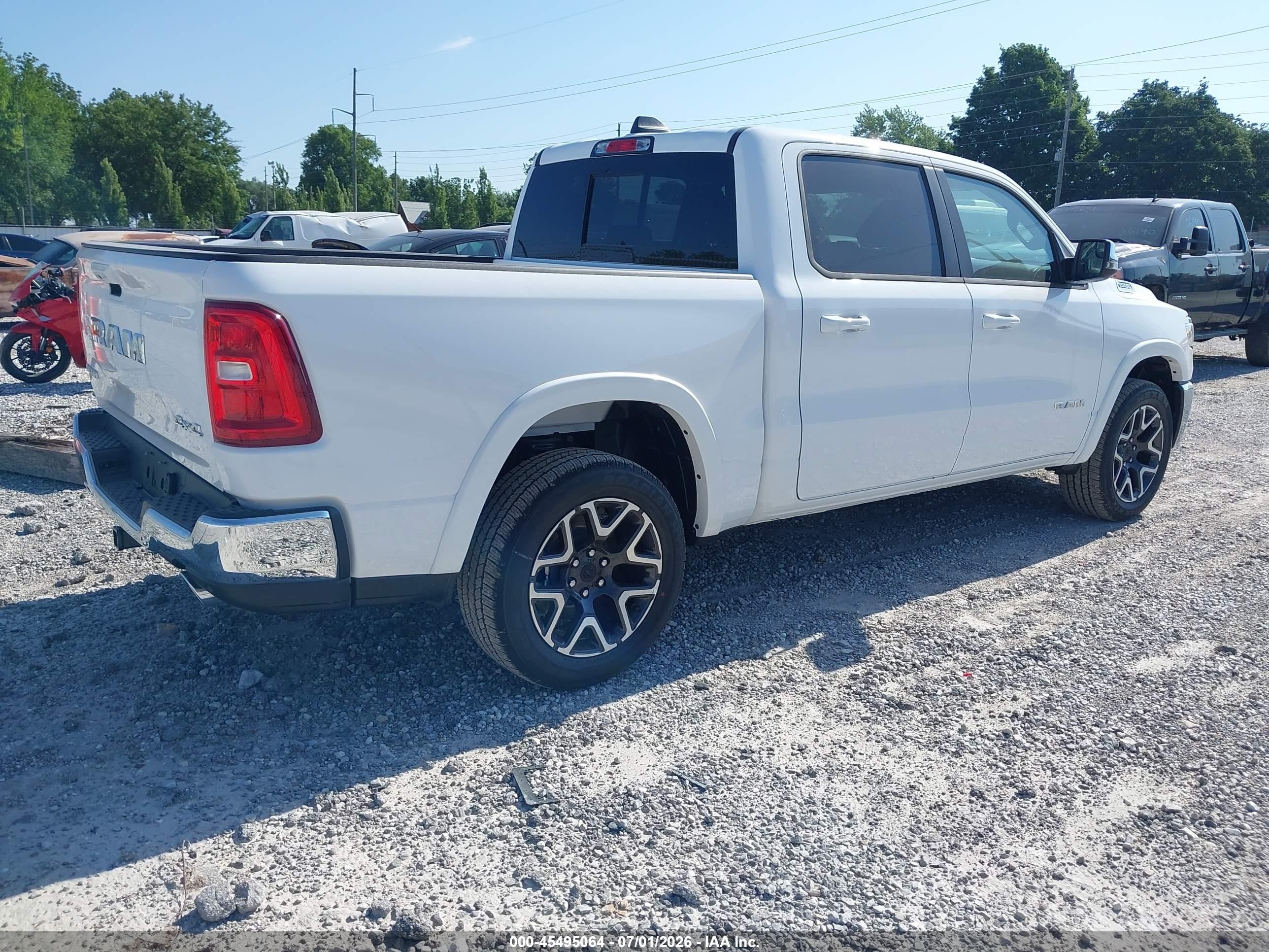 2026 Ram 1500 VIN 1C6SRFJP1TN365797 IAAI salvage auction — Hail, Enterprise Vehicles Clear Only (Kansas), sold $39,500 on 2026-07-10 (photo 4)