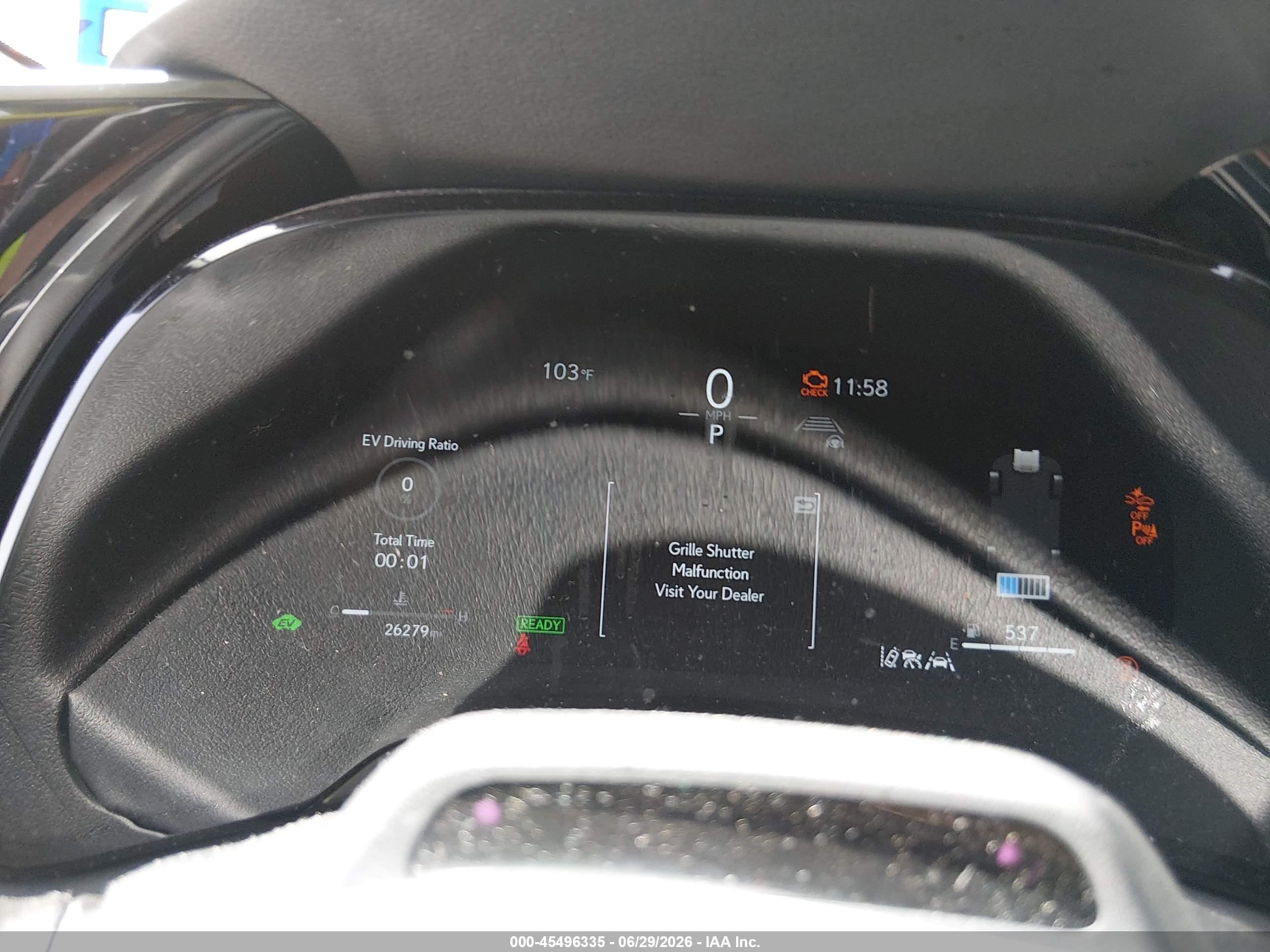 2025 Lexus Rx VIN 2T2BBMCA5SC073870 IAAI salvage auction — Front End, Original (Texas), sold $25,050 on 2026-09-08 (photo 7)