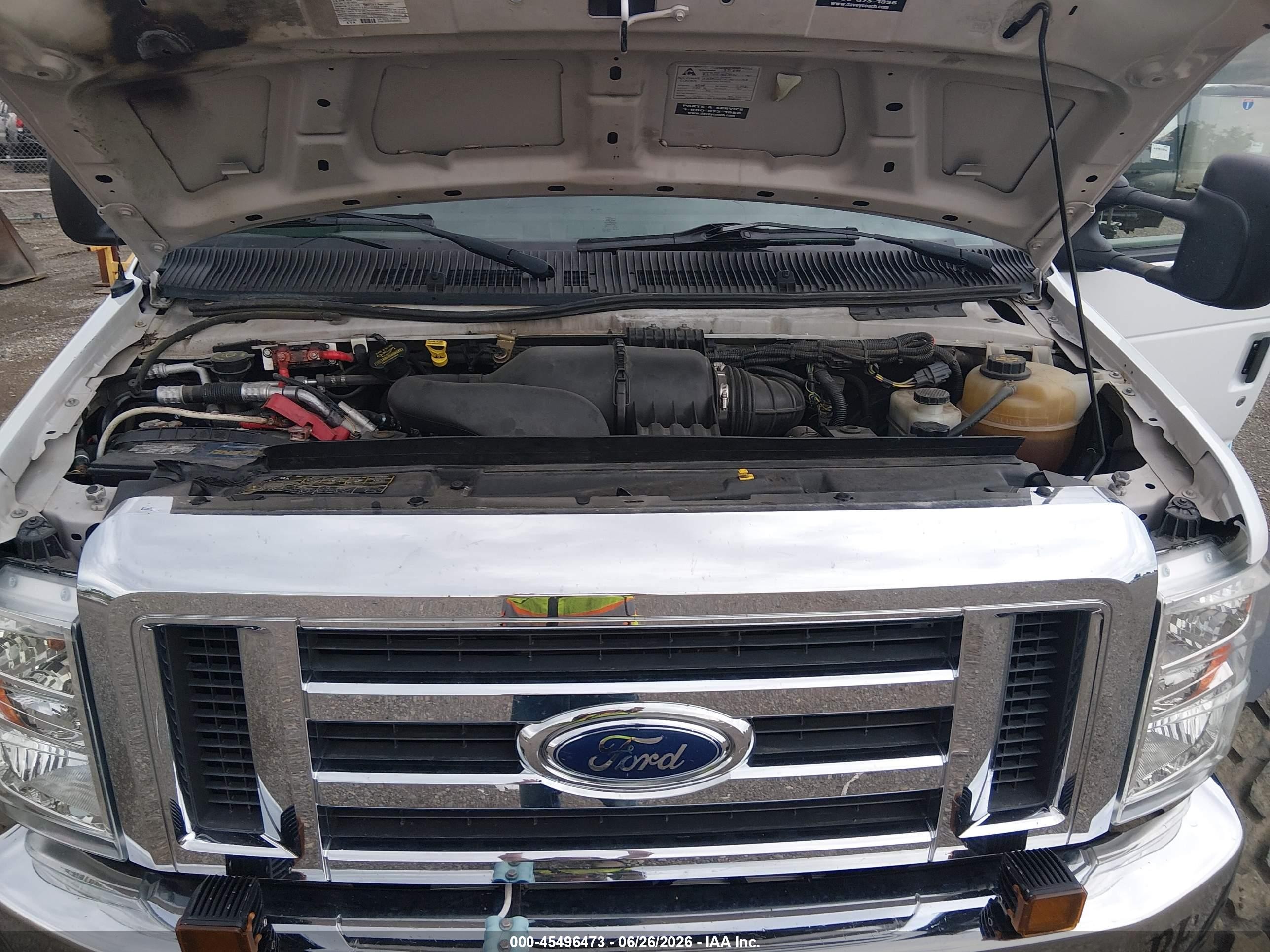 2013 Ford E-350 VIN 1FDWE3FSXDDB27547 IAAI salvage auction — Unknown, Clear (Montana), sold $40,000 on 2026-08-01 (photo 9)