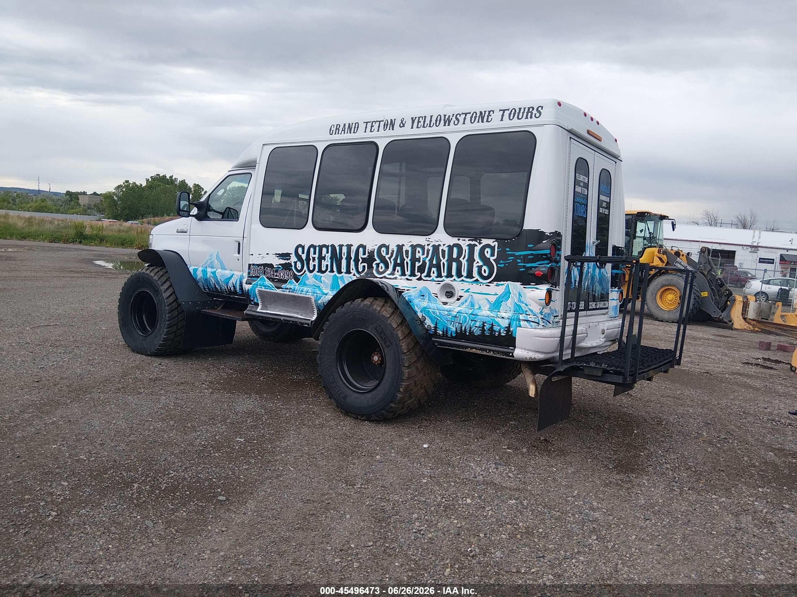 2013 Ford E-350 VIN 1FDWE3FSXDDB27547 IAAI salvage auction — Unknown, Clear (Montana), sold $40,000 on 2026-08-01 (photo 3)
