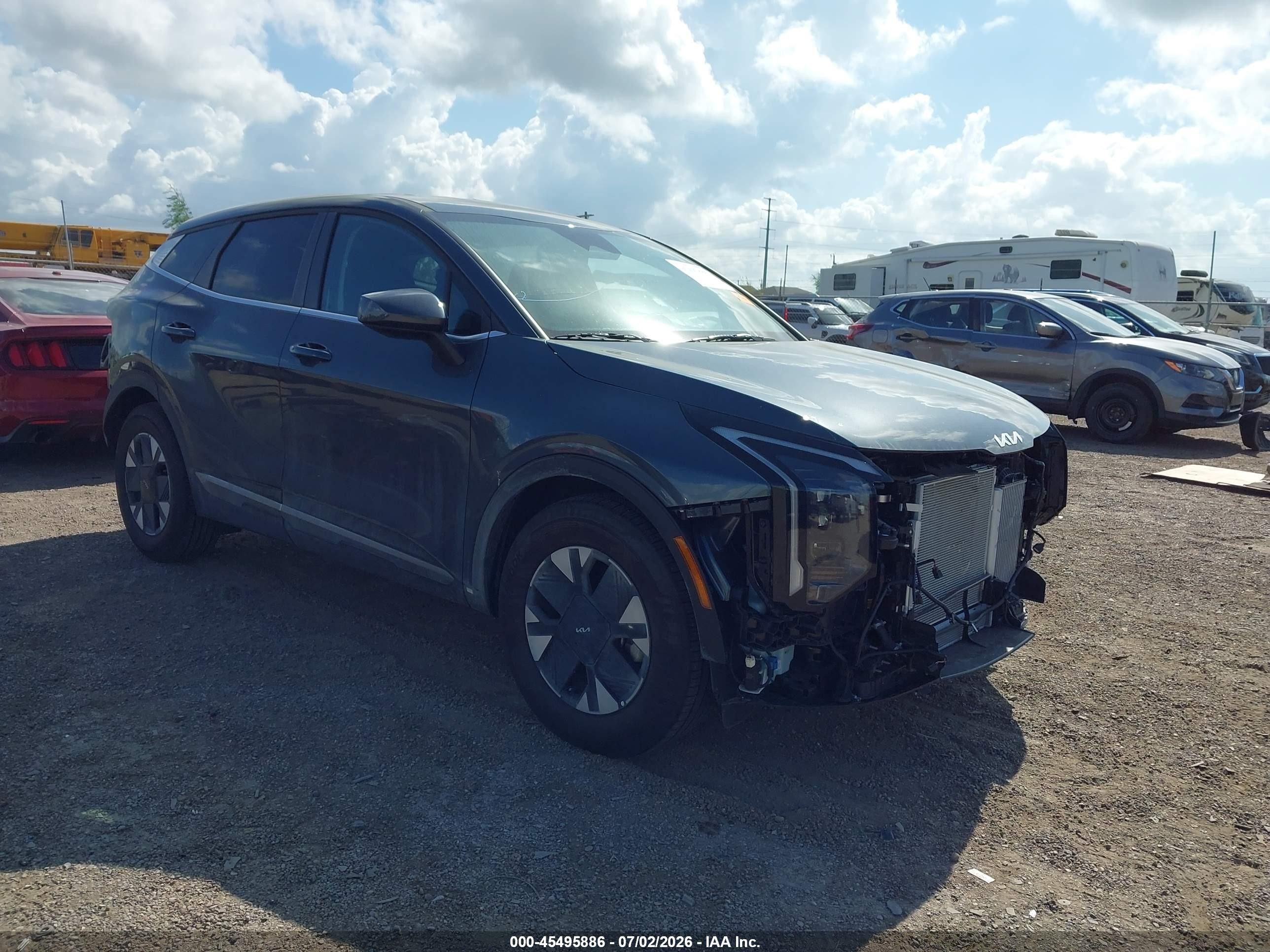 2026 Kia Sportage Hybrid VIN KNDPU3DG4T7332689 — IAAI salvage auction photo