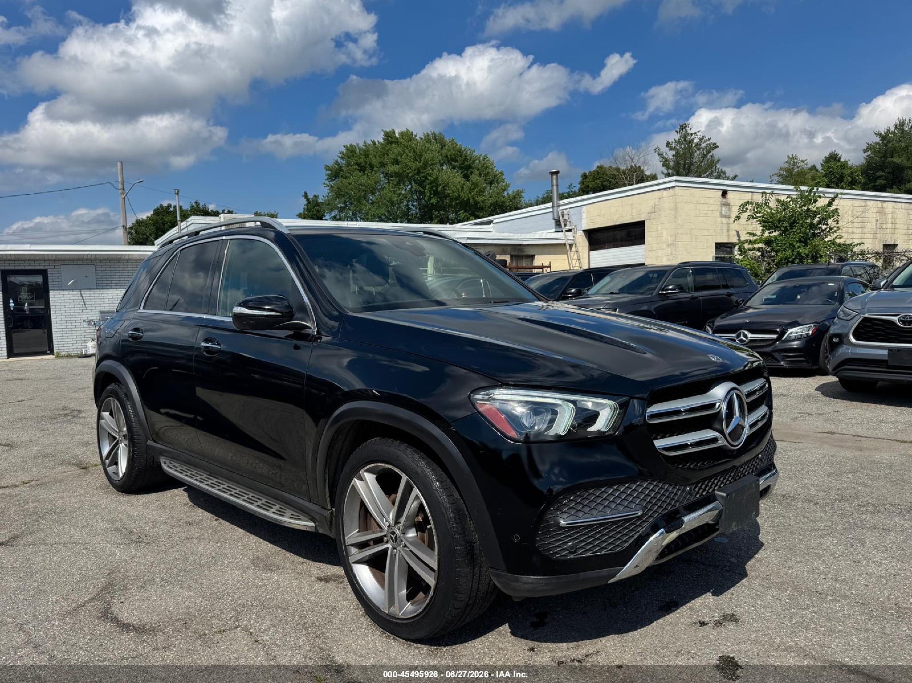 2020 Mercedes-benz Gle class VIN 4JGFB4KB1LA052760 IAAI salvage auction — Unknown, Clear (New York), sold $22,500 on 2026-08-14 (photo 1)