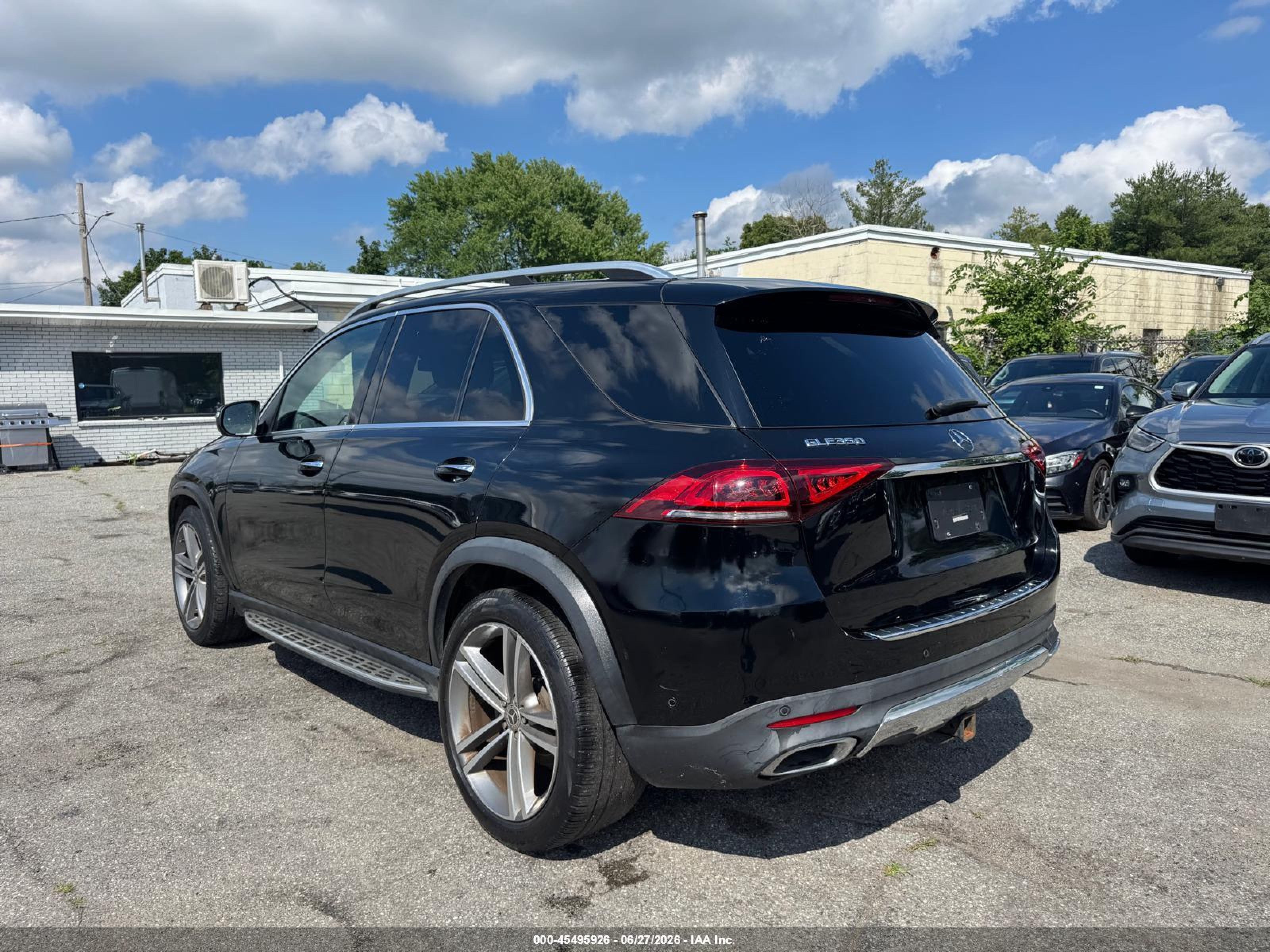 2020 Mercedes-benz Gle class VIN 4JGFB4KB1LA052760 IAAI salvage auction — Unknown, Clear (New York), sold $22,500 on 2026-08-14 (photo 3)
