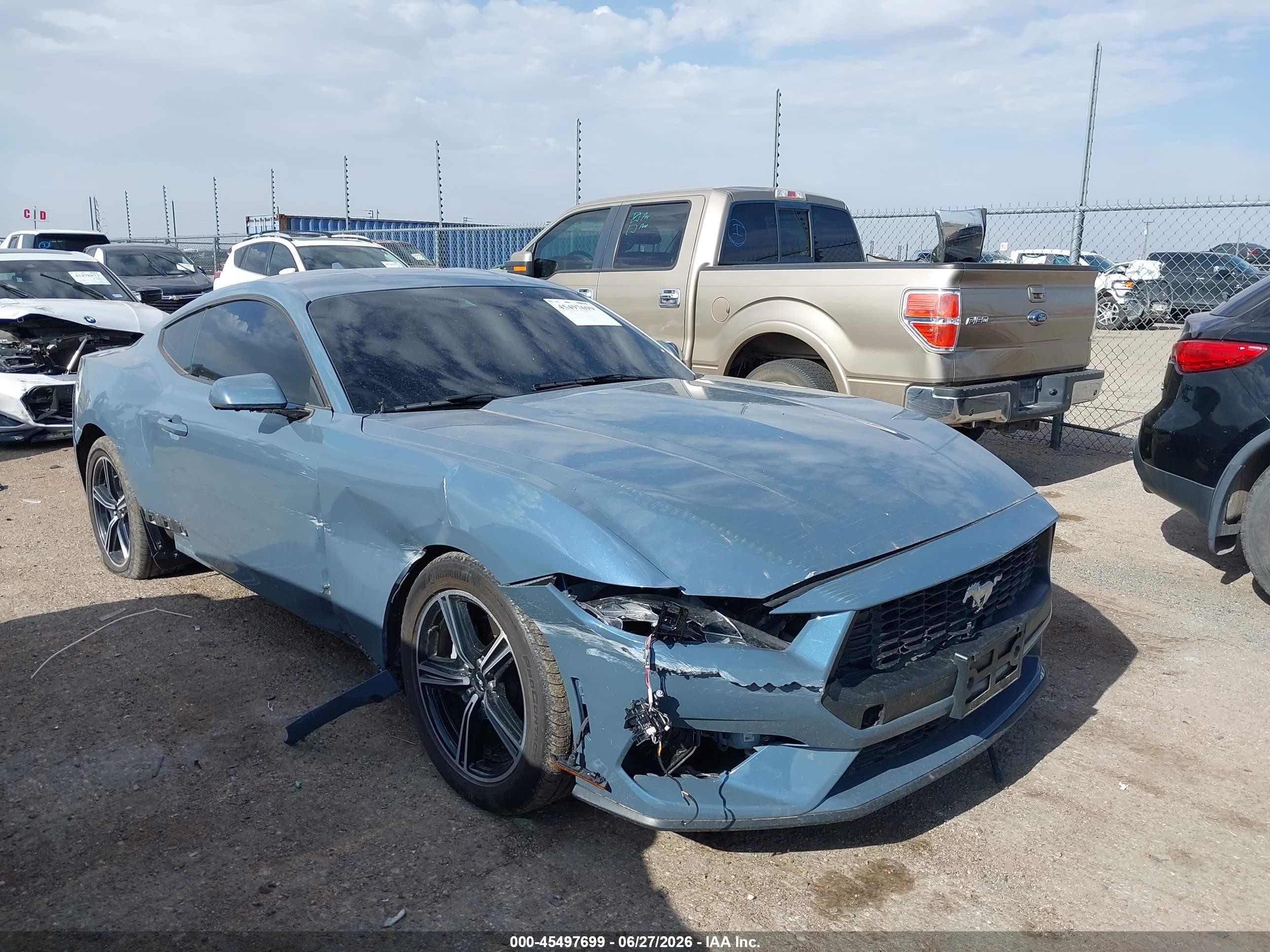 2024 Ford Mustang VIN 1FA6P8TH3R5130060 — IAAI salvage auction photo