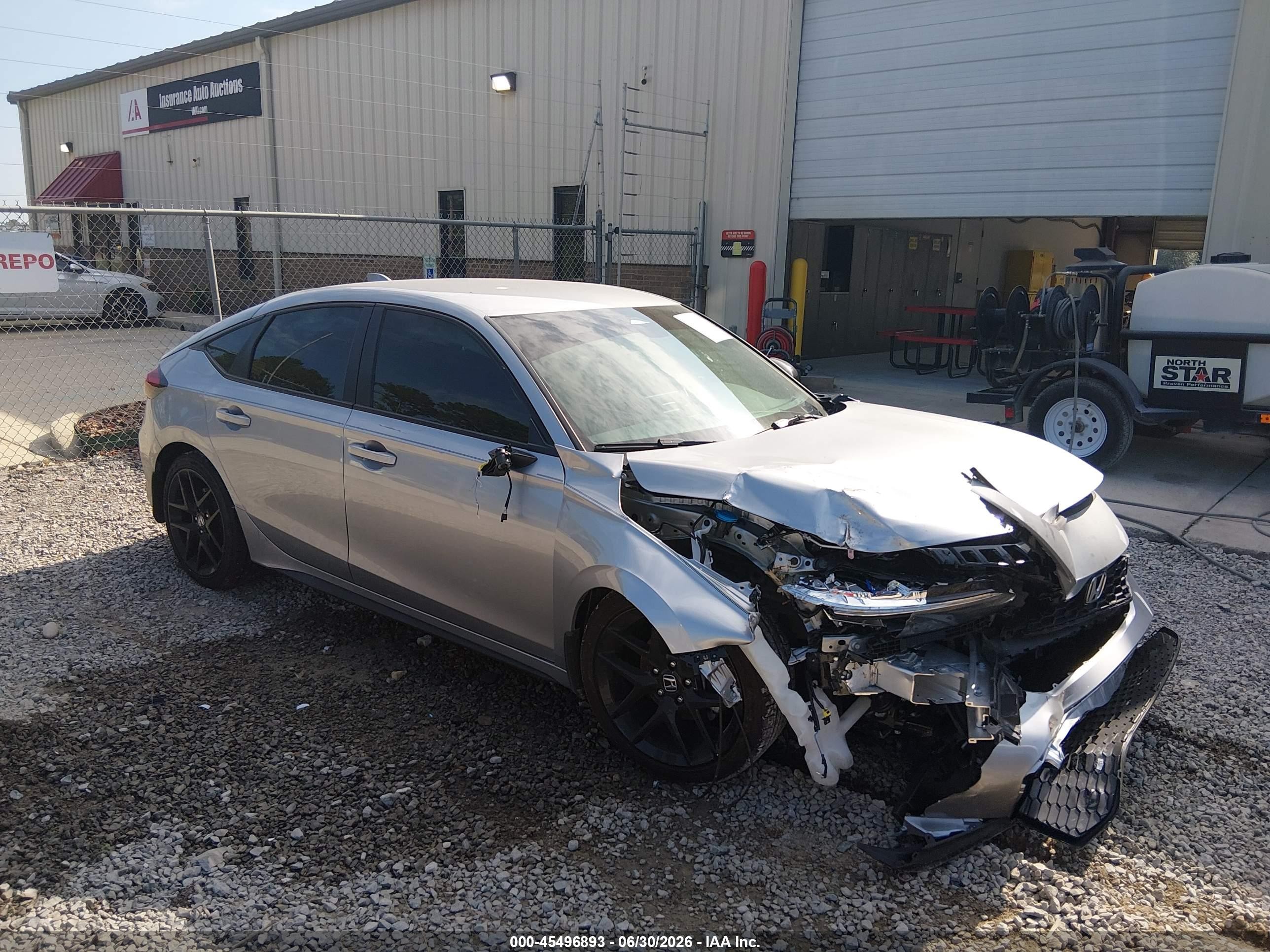 2026 Honda Civic VIN 19XFL2H88TE015316 — IAAI salvage auction photo