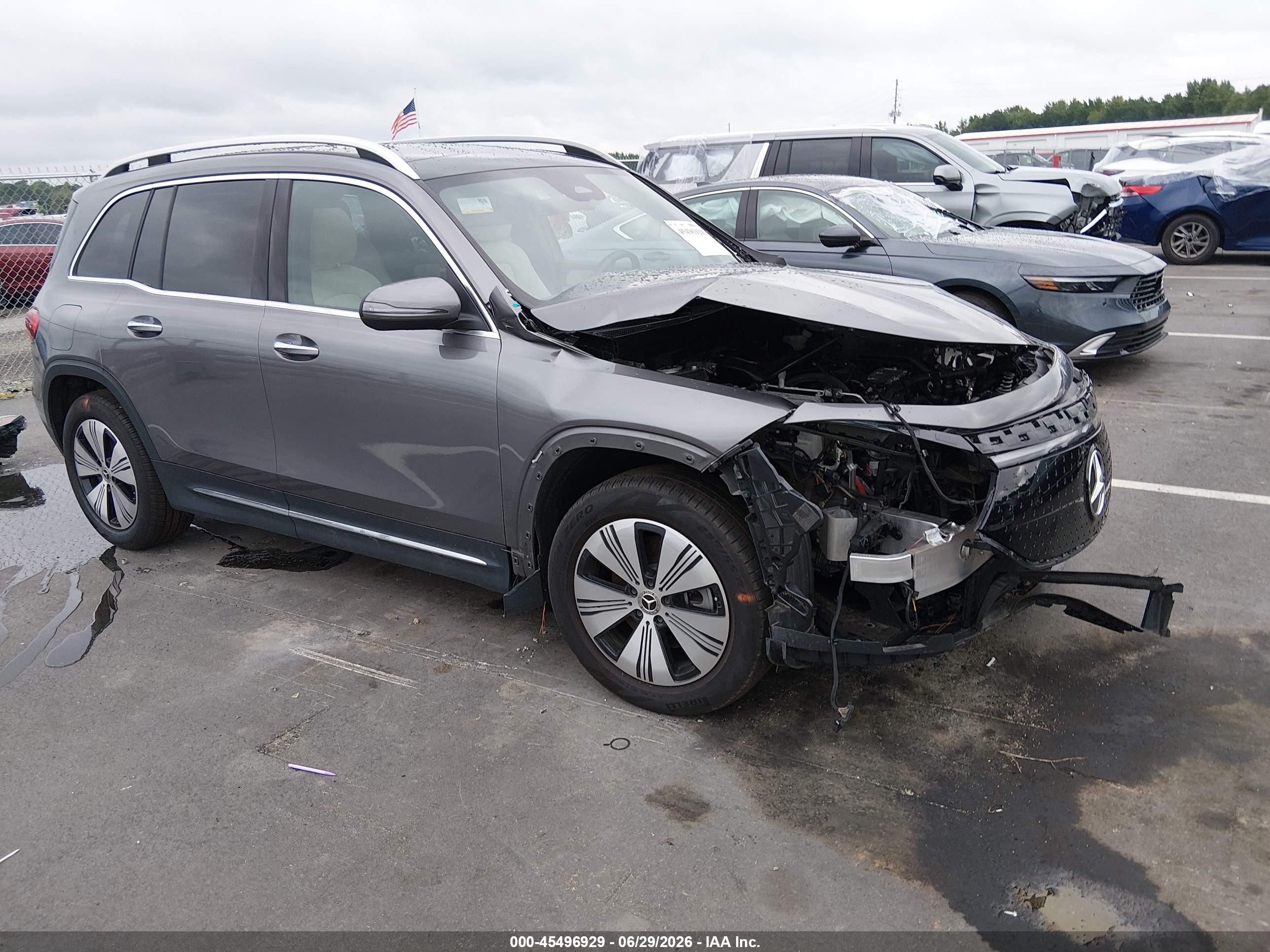 2024 Mercedes-Benz EQB VIN W1N9M0CB4RN086902 — IAAI salvage auction photo