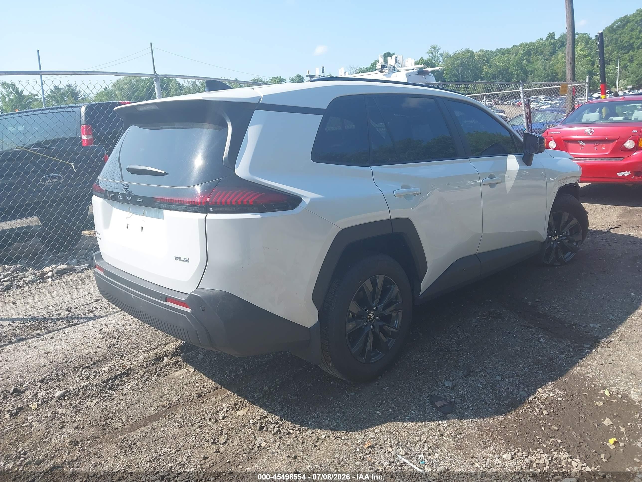 2026 Toyota Rav 4 VIN 2T36CRAV7TW023663 IAAI salvage auction — Front End, Salvage (Rhode Island), sold $23,500 on 2026-09-12 (photo 4)