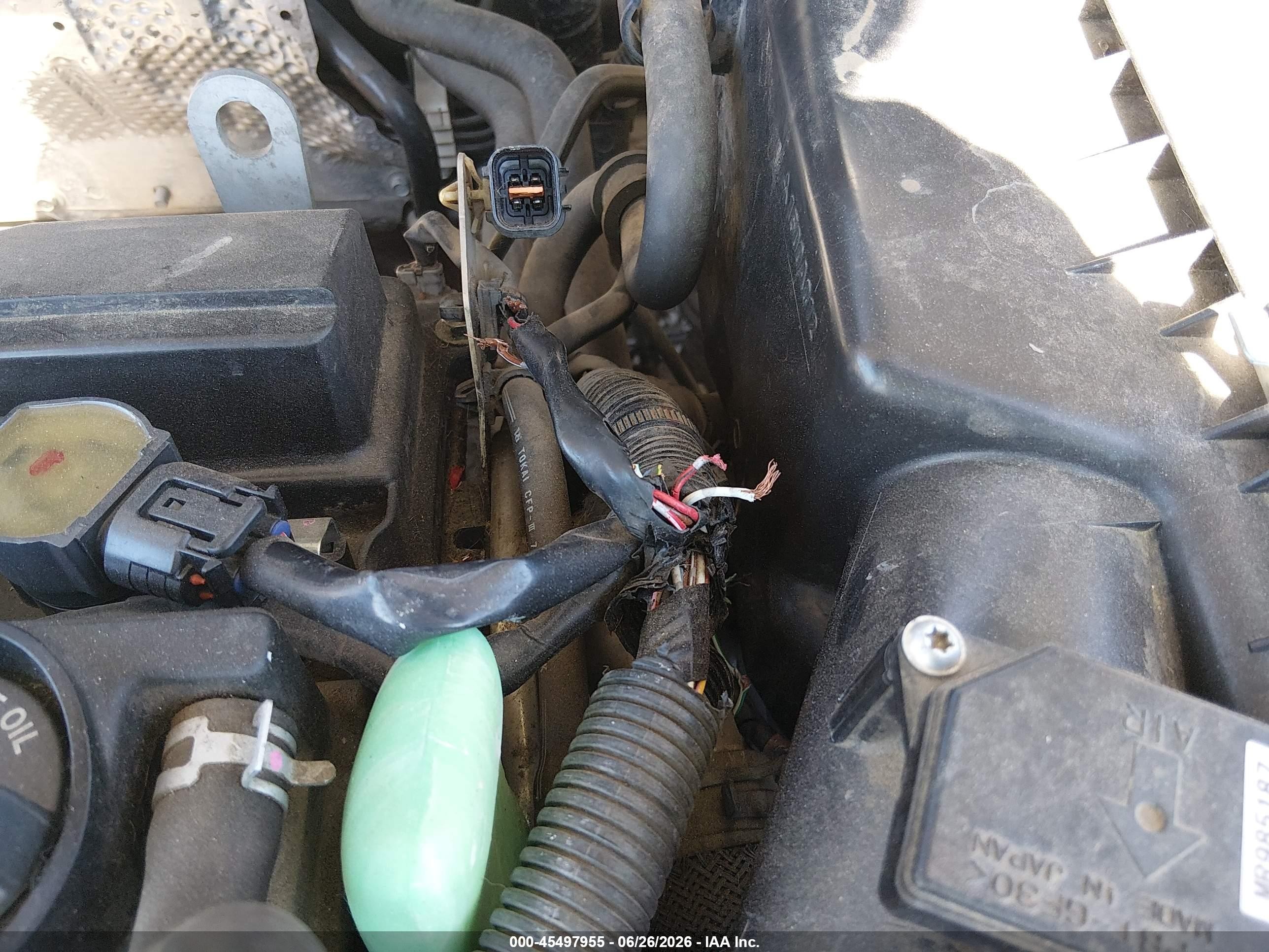 2008 Mitsubishi Lancer VIN JA3AU86U28U023624 IAAI salvage auction — Normal Wear, Clear (California), sold $400 on 2026-07-09 (photo 6)