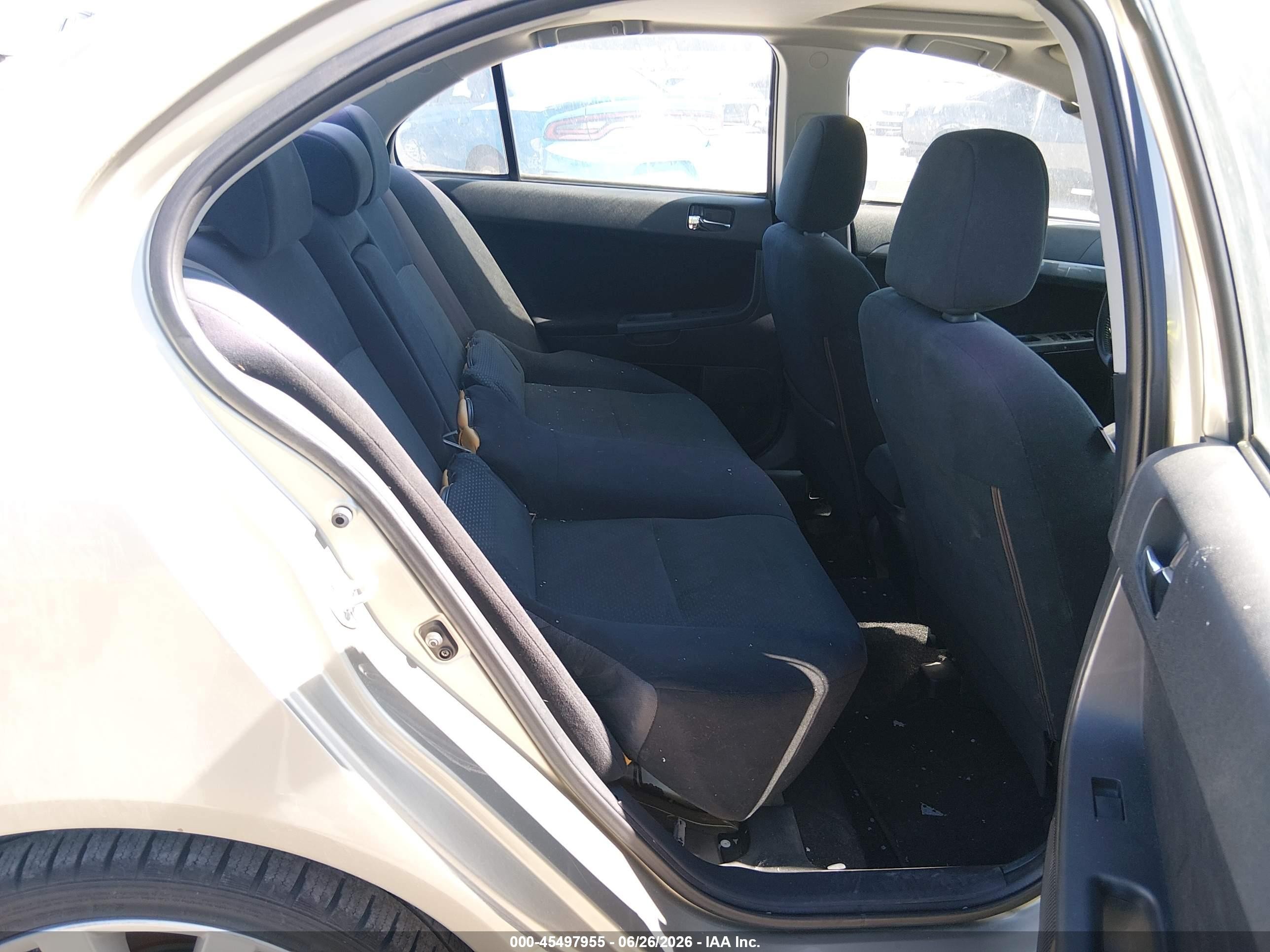 2008 Mitsubishi Lancer VIN JA3AU86U28U023624 IAAI salvage auction — Normal Wear, Clear (California), sold $400 on 2026-07-09 (photo 8)