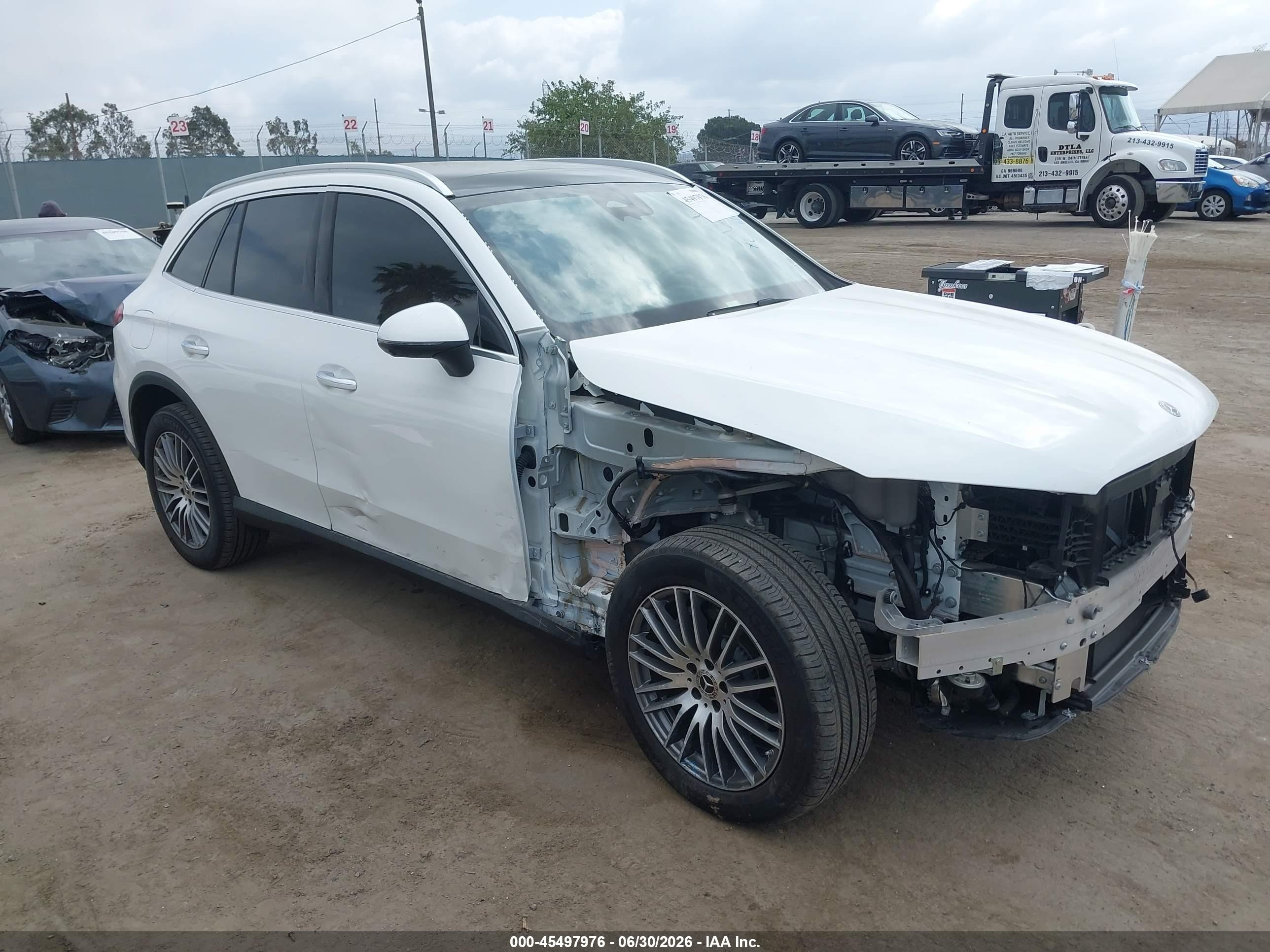2024 Mercedes-Benz GLC-Class VIN W1NKM4HB6RF147453 — IAAI salvage auction photo