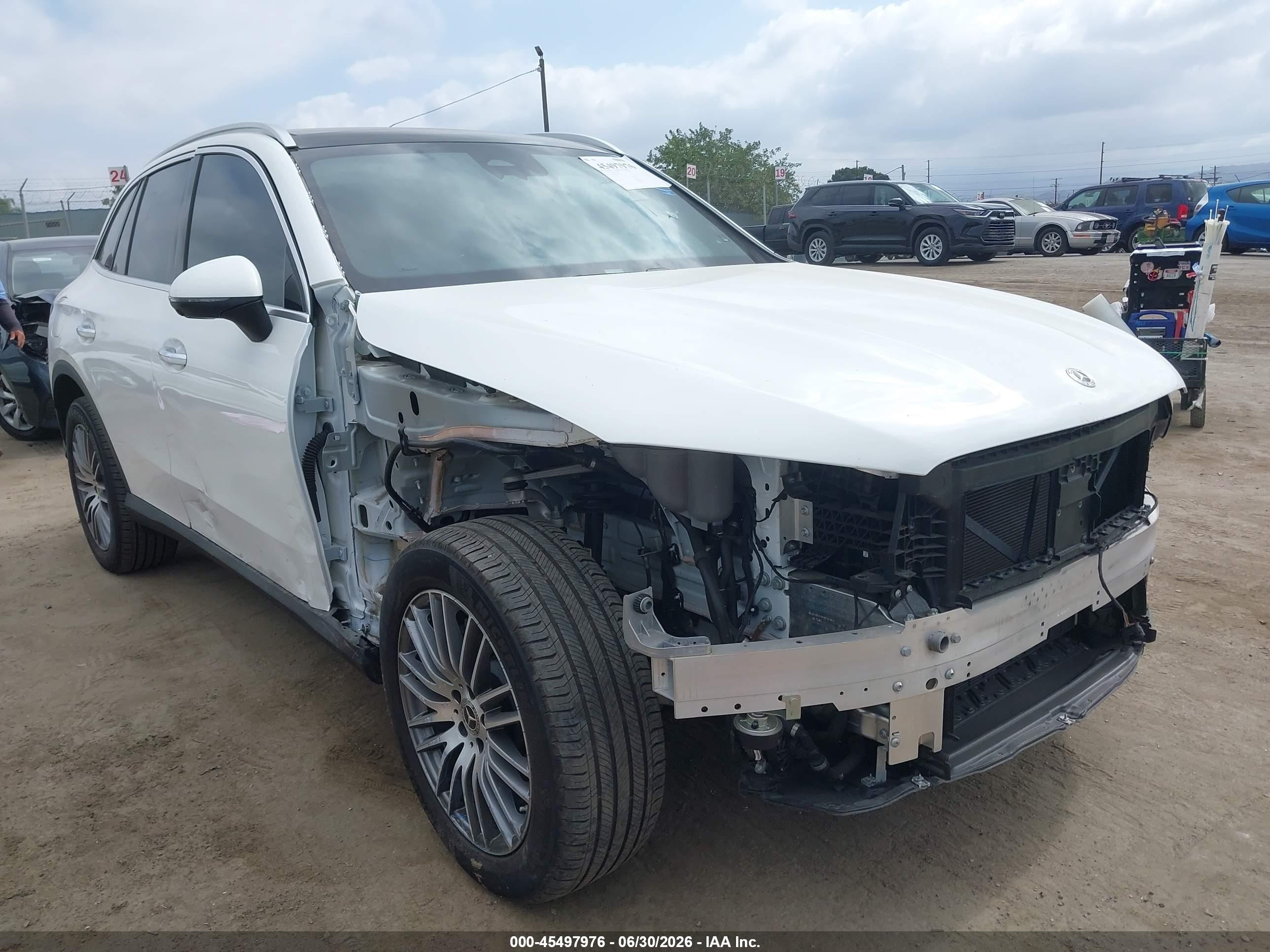 2024 Mercedes-Benz GLC-Class VIN W1NKM4HB6RF147453 IAAI salvage auction — Unknown, Salvage (California), sold $24,400 on 2026-08-23 (photo 6)