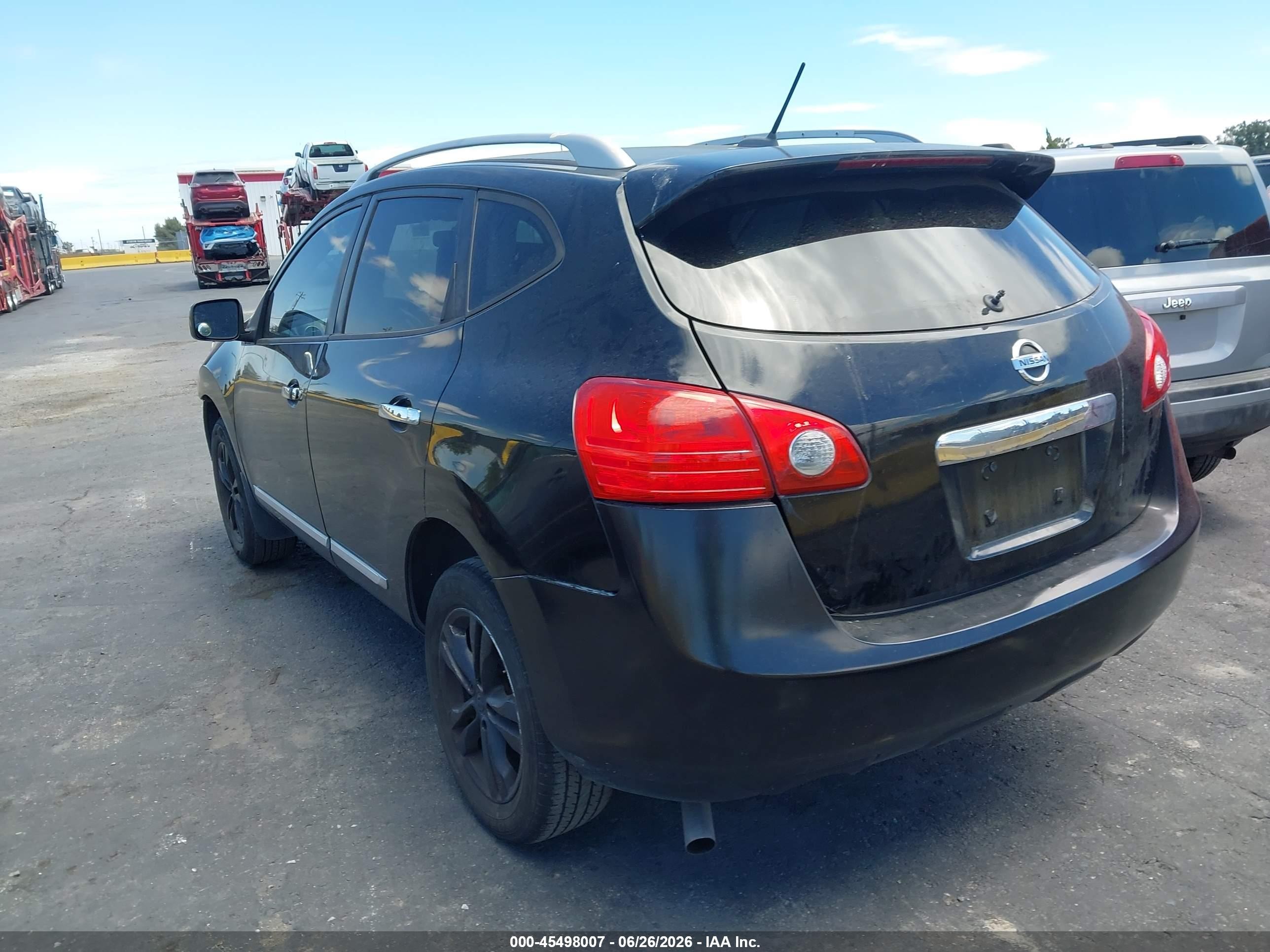 2012 Nissan Rogue VIN JN8AS5MTXCW279284 IAAI salvage auction — Front End, Salvage Title - Dealer (California), sold $400 on 2026-07-09 (photo 3)