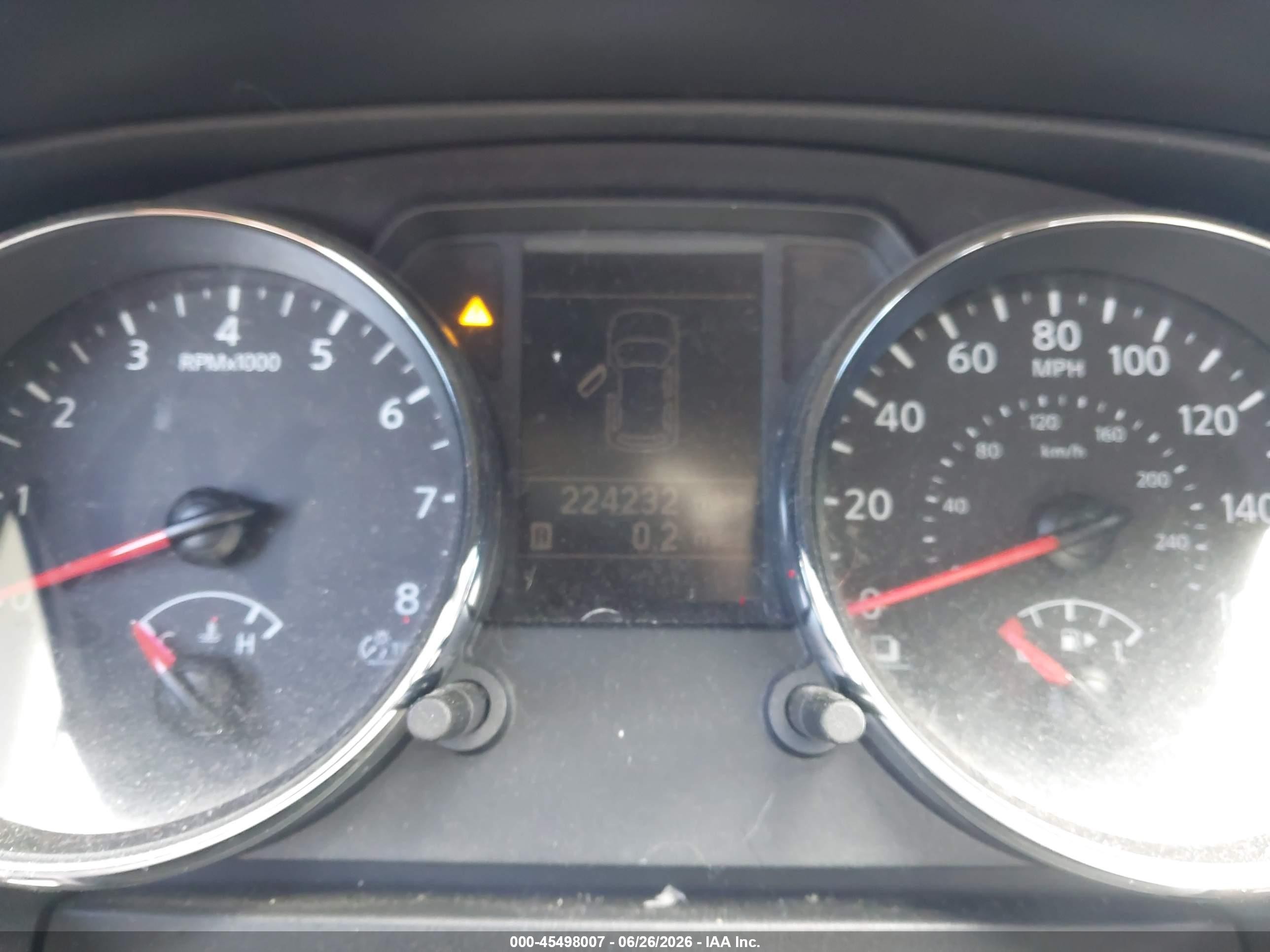 2012 Nissan Rogue VIN JN8AS5MTXCW279284 IAAI salvage auction — Front End, Salvage Title - Dealer (California), sold $400 on 2026-07-09 (photo 7)
