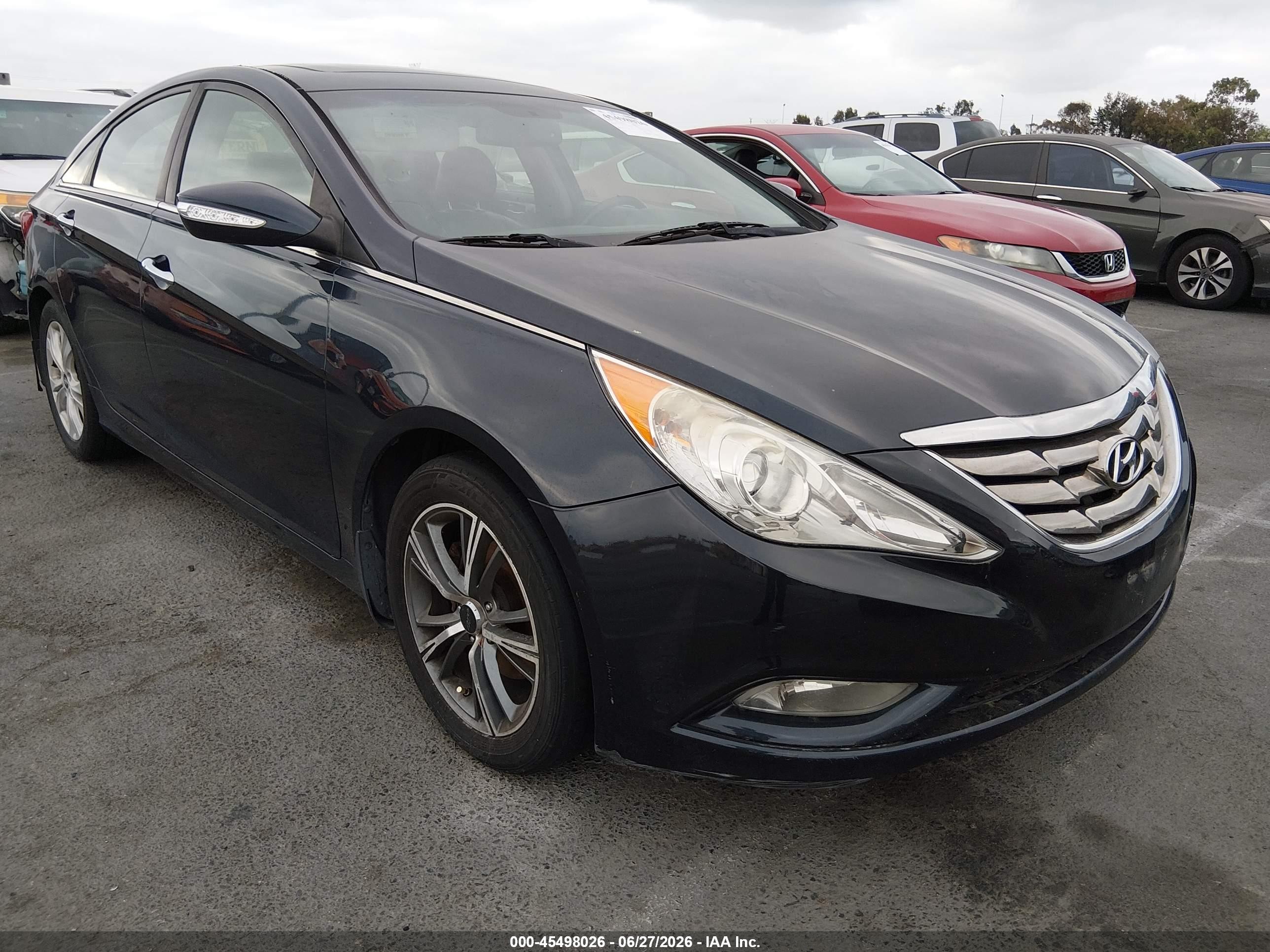 2013 Hyundai Sonata VIN 5NPEC4AC9DH790971 IAAI salvage auction — Normal Wear, Clear - Dealer Only (California), sold $500 on 2026-07-09 (photo 1)