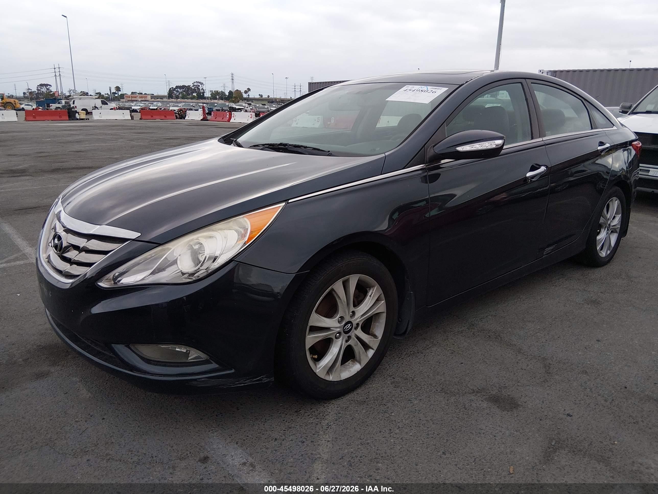 2013 Hyundai Sonata VIN 5NPEC4AC9DH790971 IAAI salvage auction — Normal Wear, Clear - Dealer Only (California), sold $500 on 2026-07-09 (photo 2)
