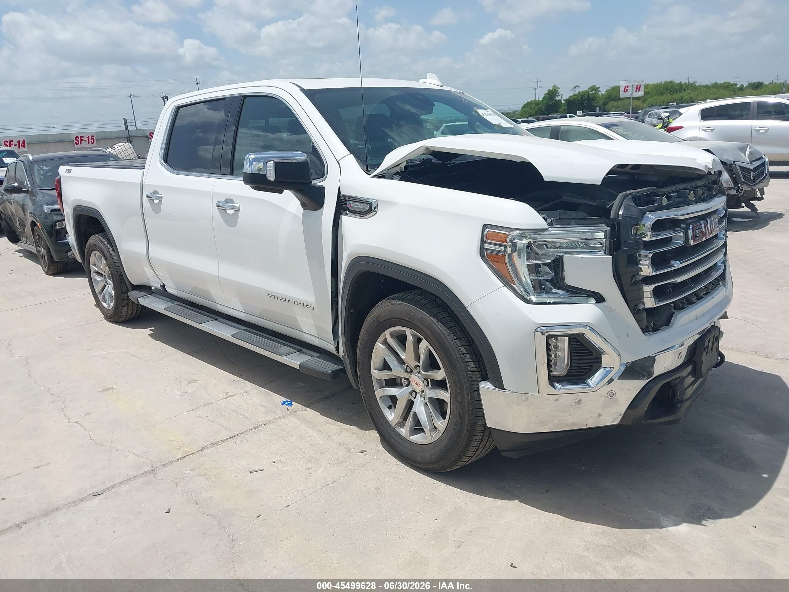 2022 GMC Sierra 1500 Limited VIN 3GTU9DED5NG172795 — IAAI salvage auction photo