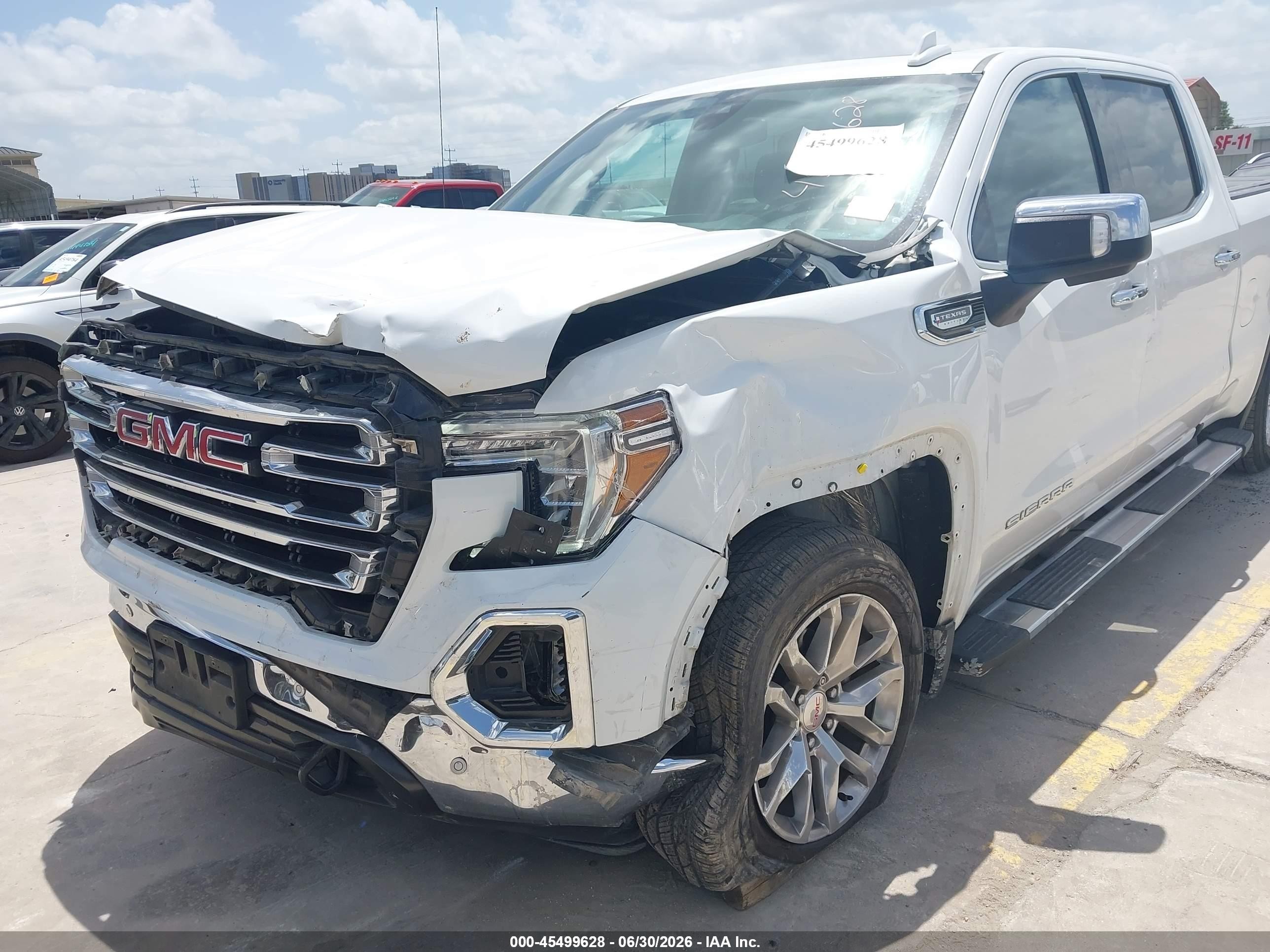 2022 Gmc SIERRA VIN 3GTU9DED5NG172795 IAAI salvage auction — Unknown, Original (Texas), sold $9,000 on 2026-09-11 (photo 6)