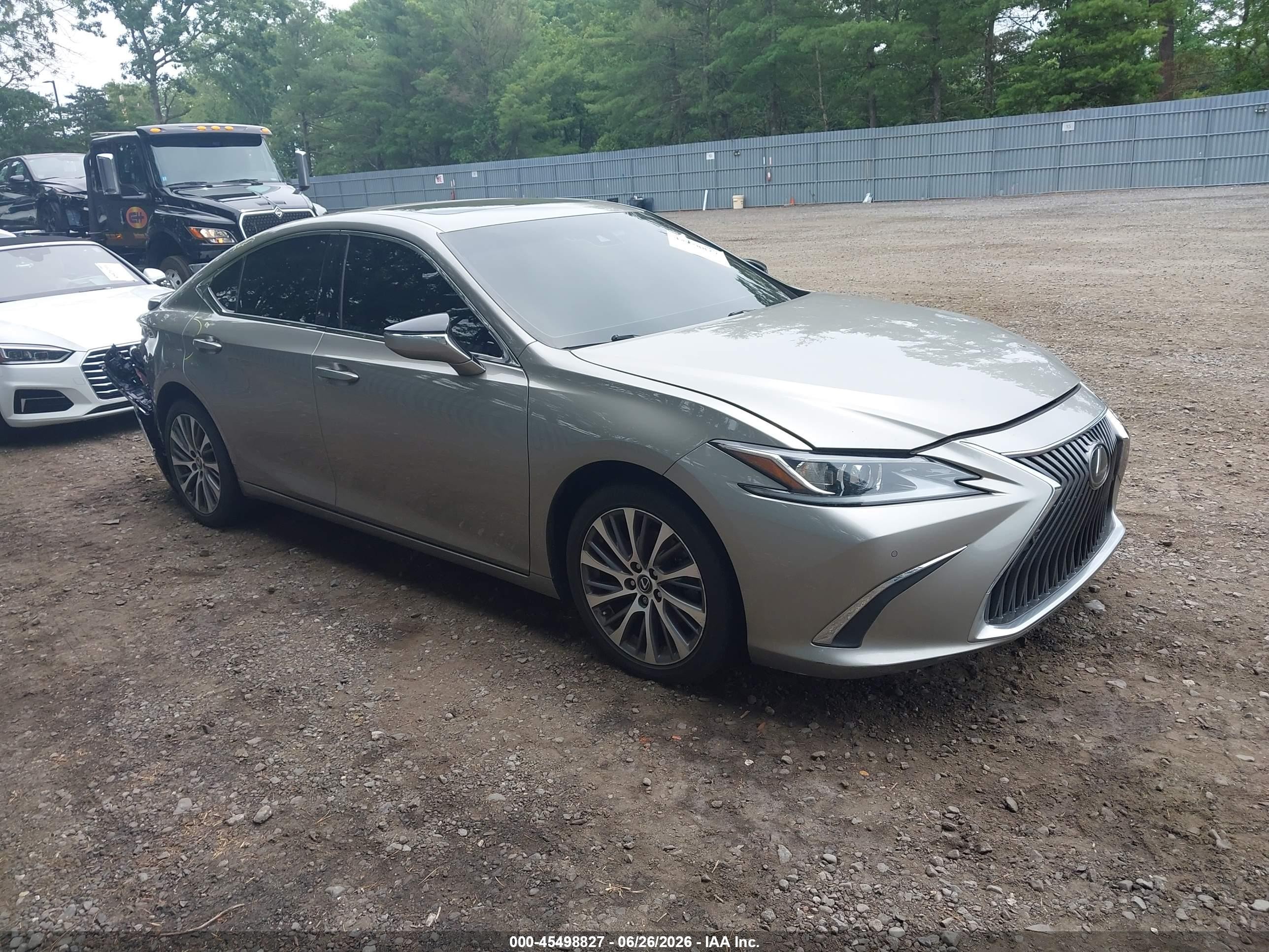 2021 Lexus ES 350 VIN 58ADZ1B1XMU108874 — IAAI salvage auction photo