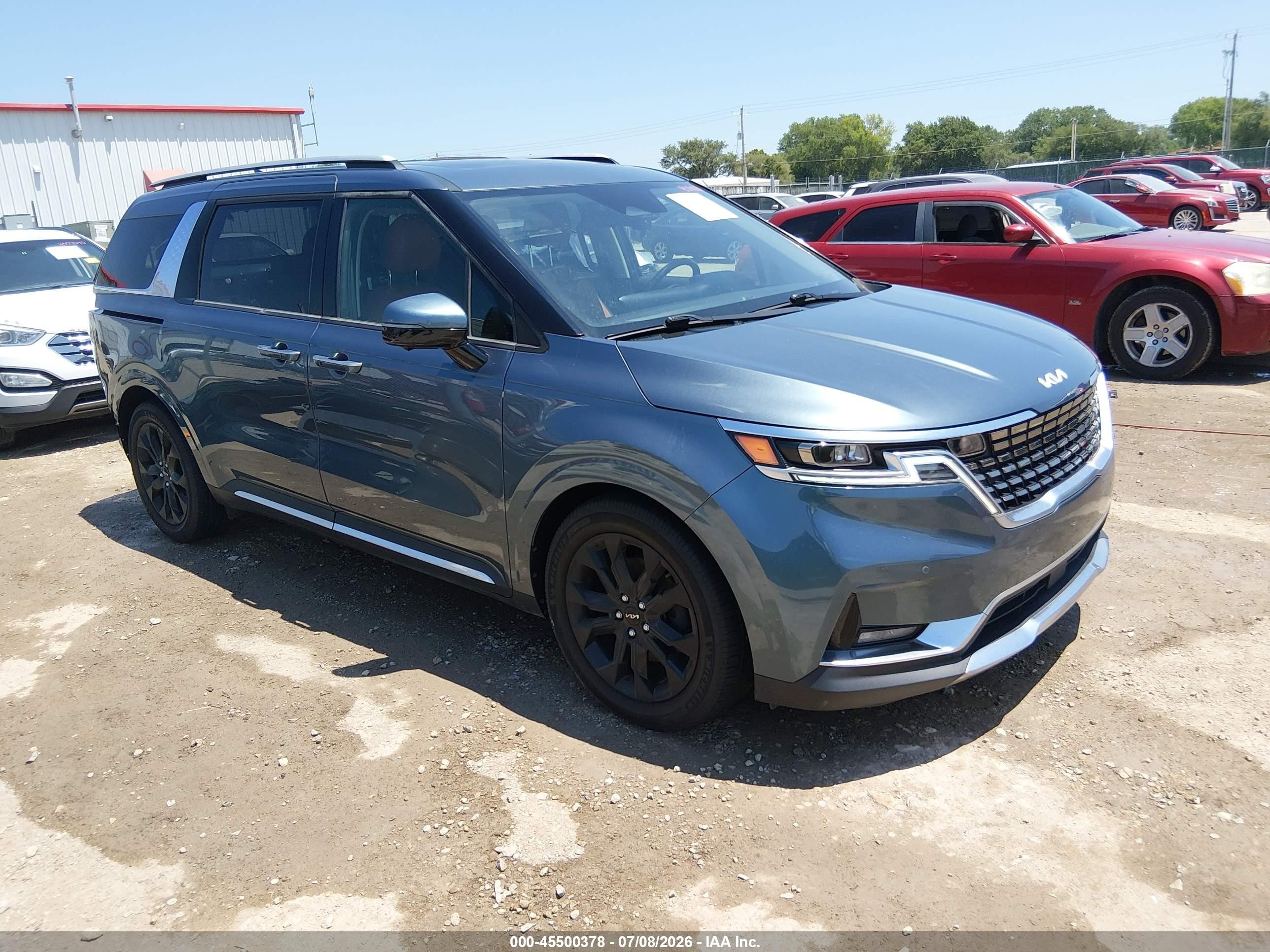 2022 Kia Carnival VIN KNDNE5H35N6091158 — IAAI salvage auction photo