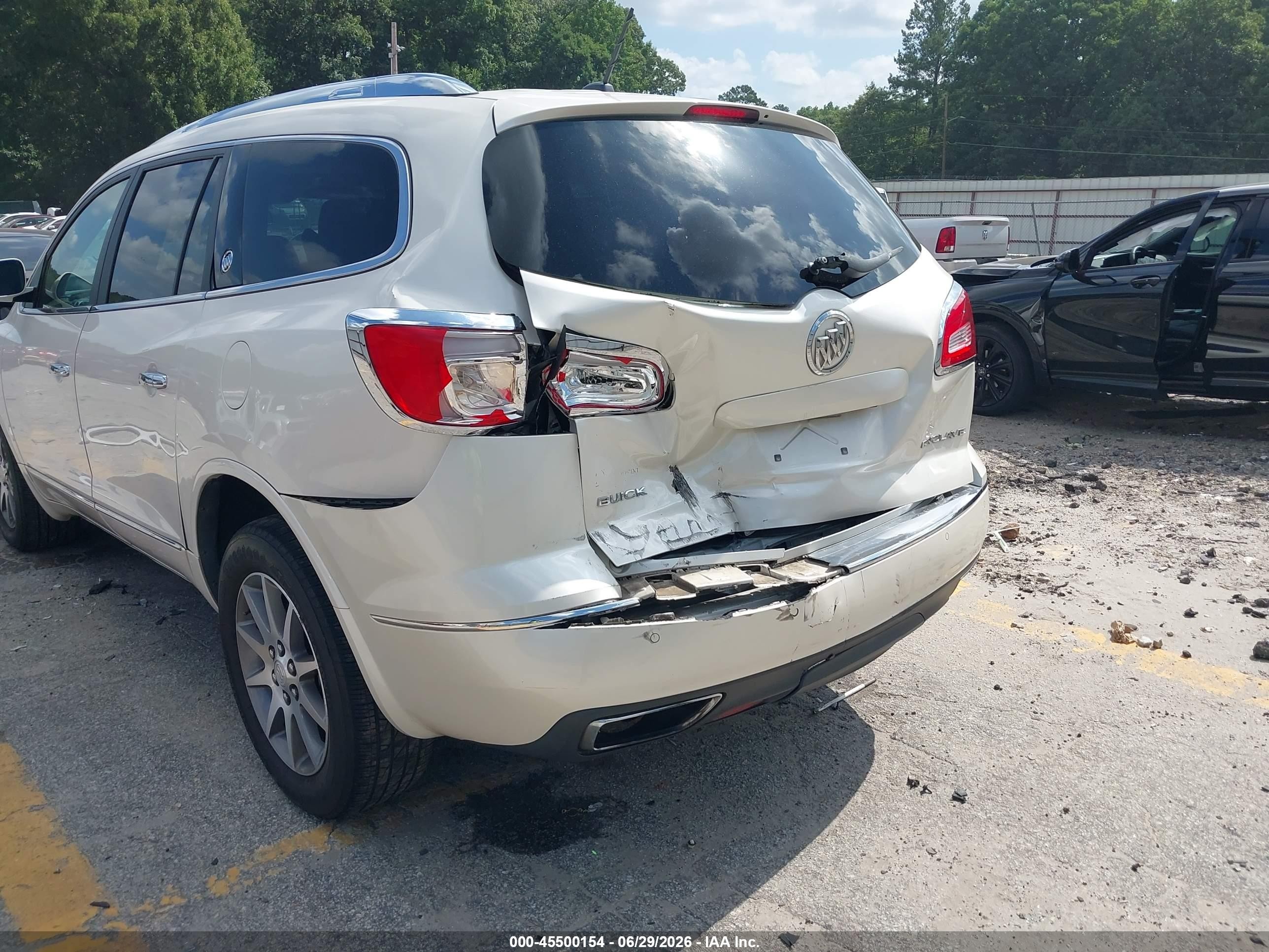 2015 Buick Enclave VIN 5GAKRBKD6FJ182401 IAAI salvage auction — Rear End, Salvage (Georgia), sold $450 on 2026-09-09 (photo 6)