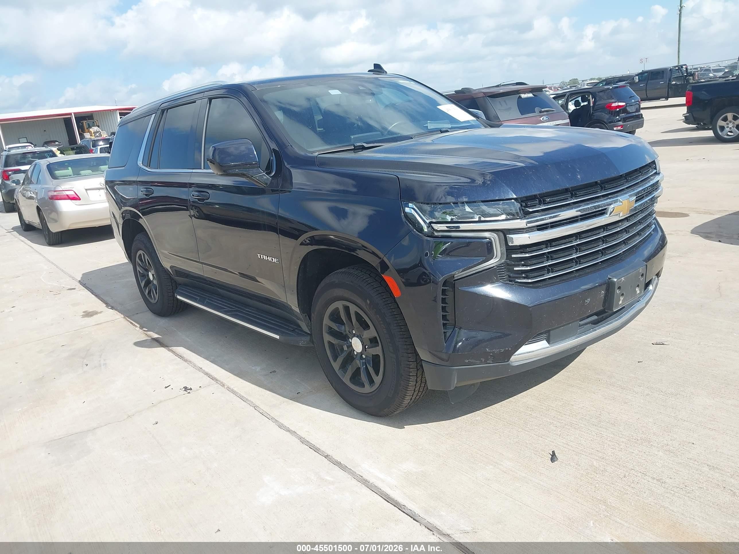 2022 Chevrolet Tahoe VIN 1GNSCNKD9NR181252 — IAAI salvage auction photo
