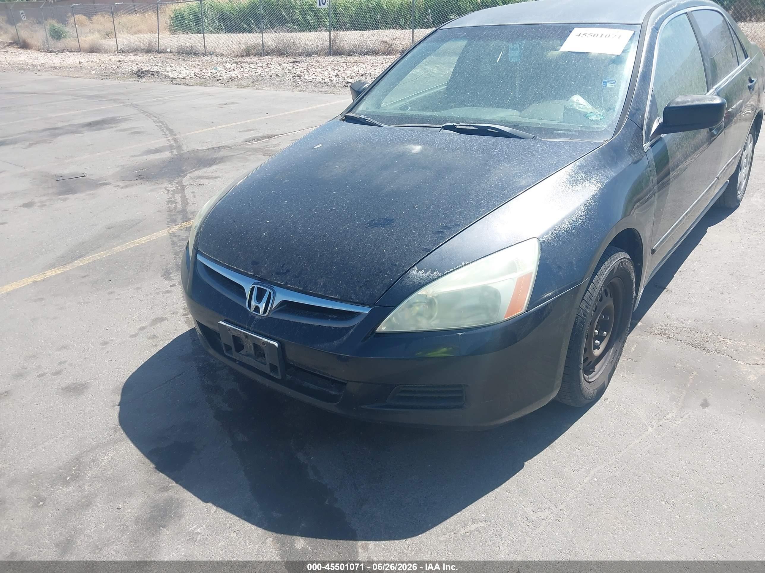 2006 Honda Accord VIN 1HGCM55416A059461 IAAI salvage auction — Normal Wear, Clear (Utah), sold $300 on 2026-07-02 (photo 6)