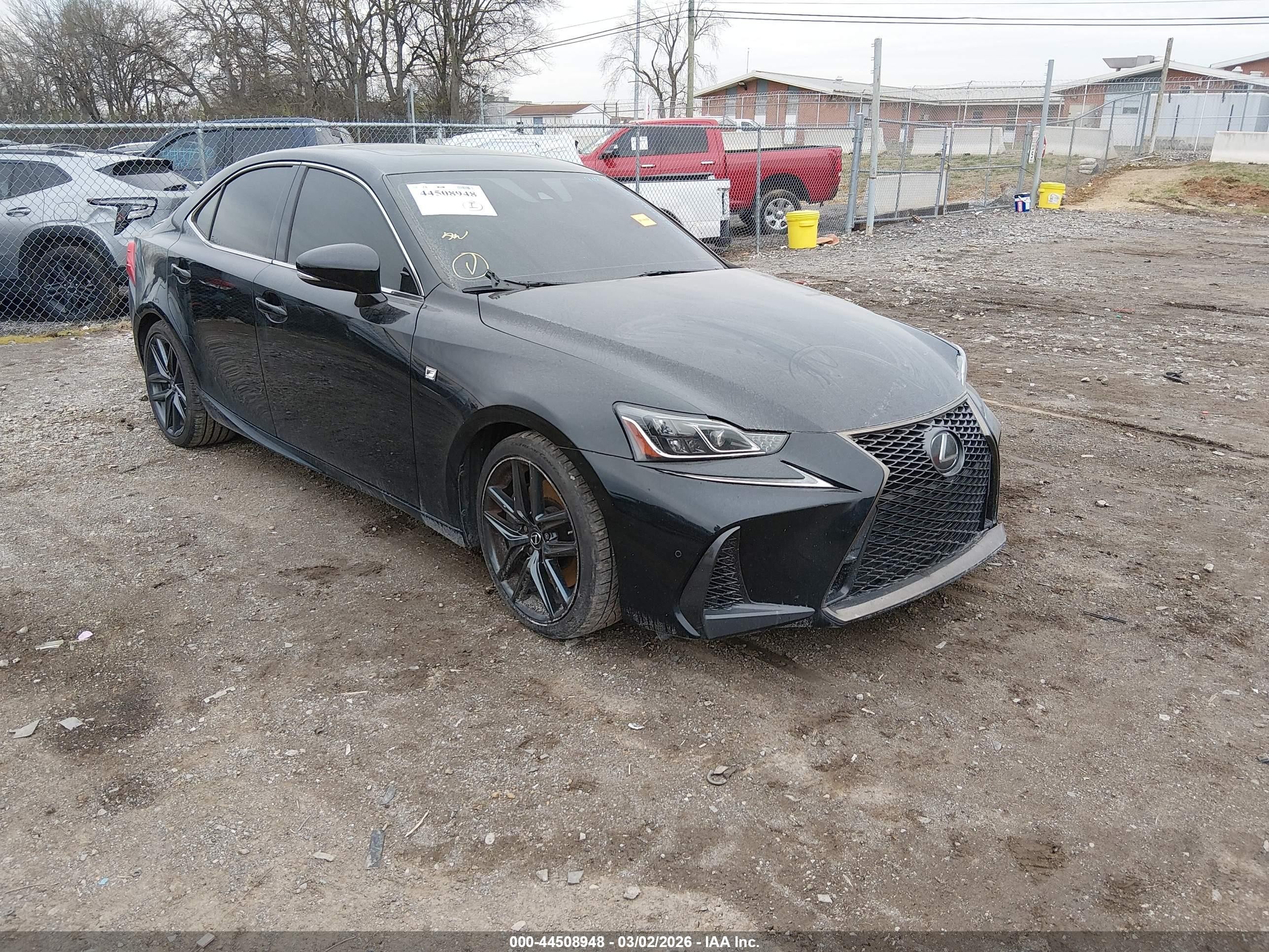 2019 Lexus IS 300 VIN JTHC81D24K5039458 — IAAI salvage auction photo