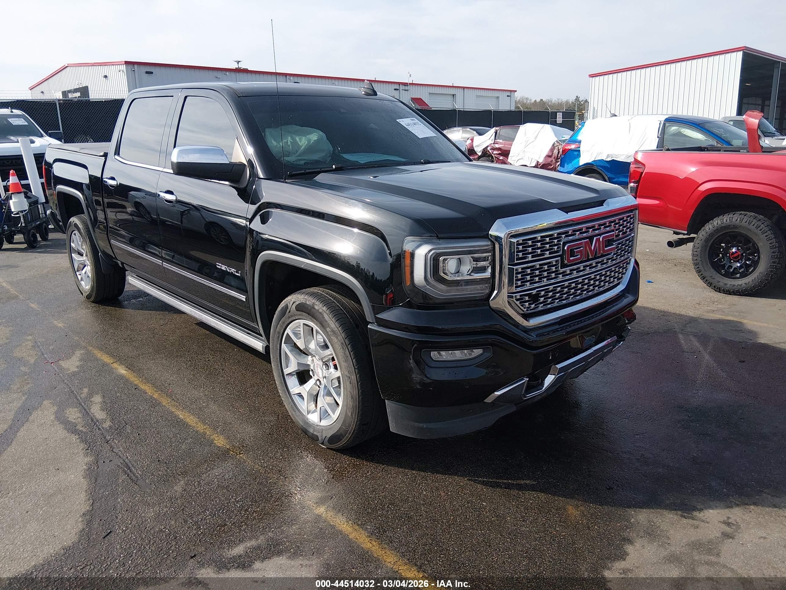 2017 GMC Sierra 1500 VIN 3GTP1PEJ1HG428060 — IAAI salvage auction photo