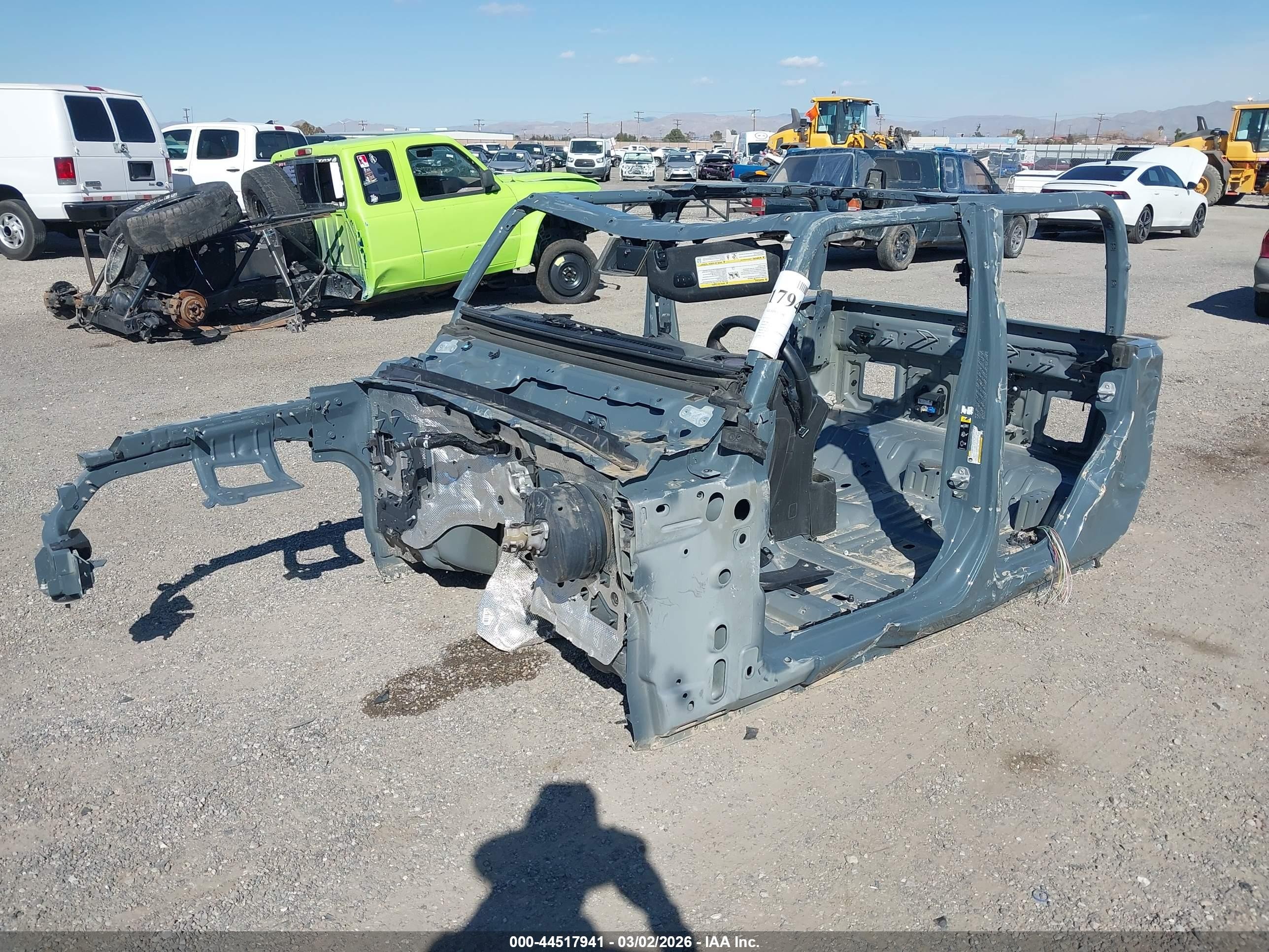 2024 Jeep Gladiator VIN 1C6JJTEG2RL126629 IAAI salvage auction — Stripped, Bill Of Sale (California), sold $25 on 2026-06-18 (photo 2)