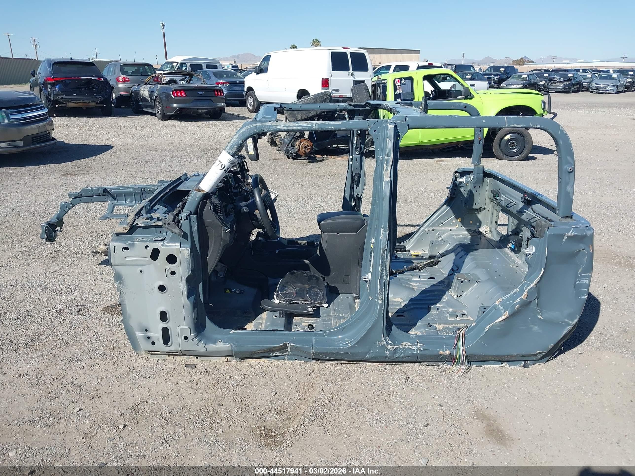 2024 Jeep Gladiator VIN 1C6JJTEG2RL126629 IAAI salvage auction — Stripped, Bill Of Sale (California), sold $25 on 2026-06-18 (photo 6)