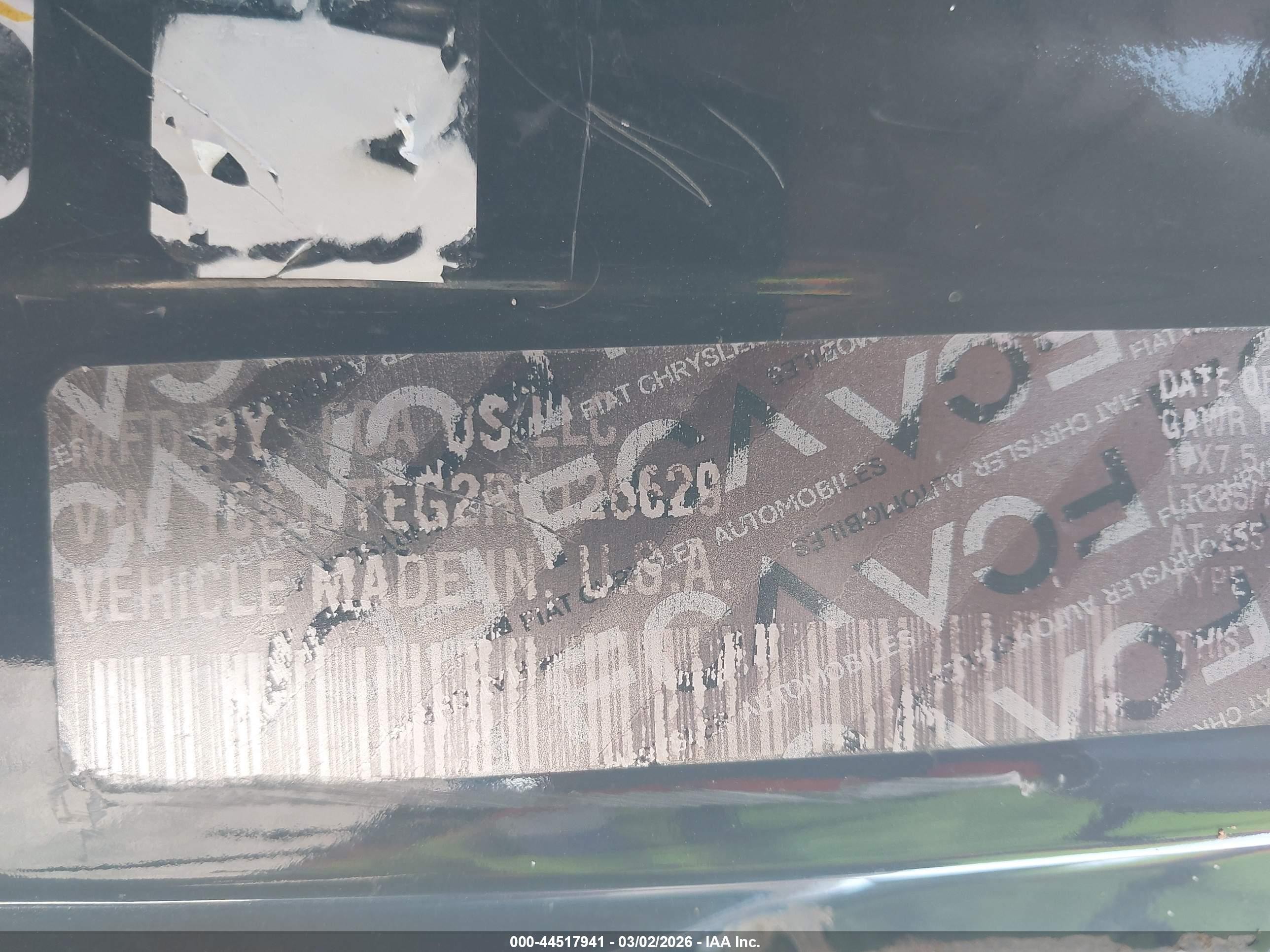 2024 Jeep Gladiator VIN 1C6JJTEG2RL126629 IAAI salvage auction — Stripped, Bill Of Sale (California), sold $25 on 2026-06-18 (photo 9)