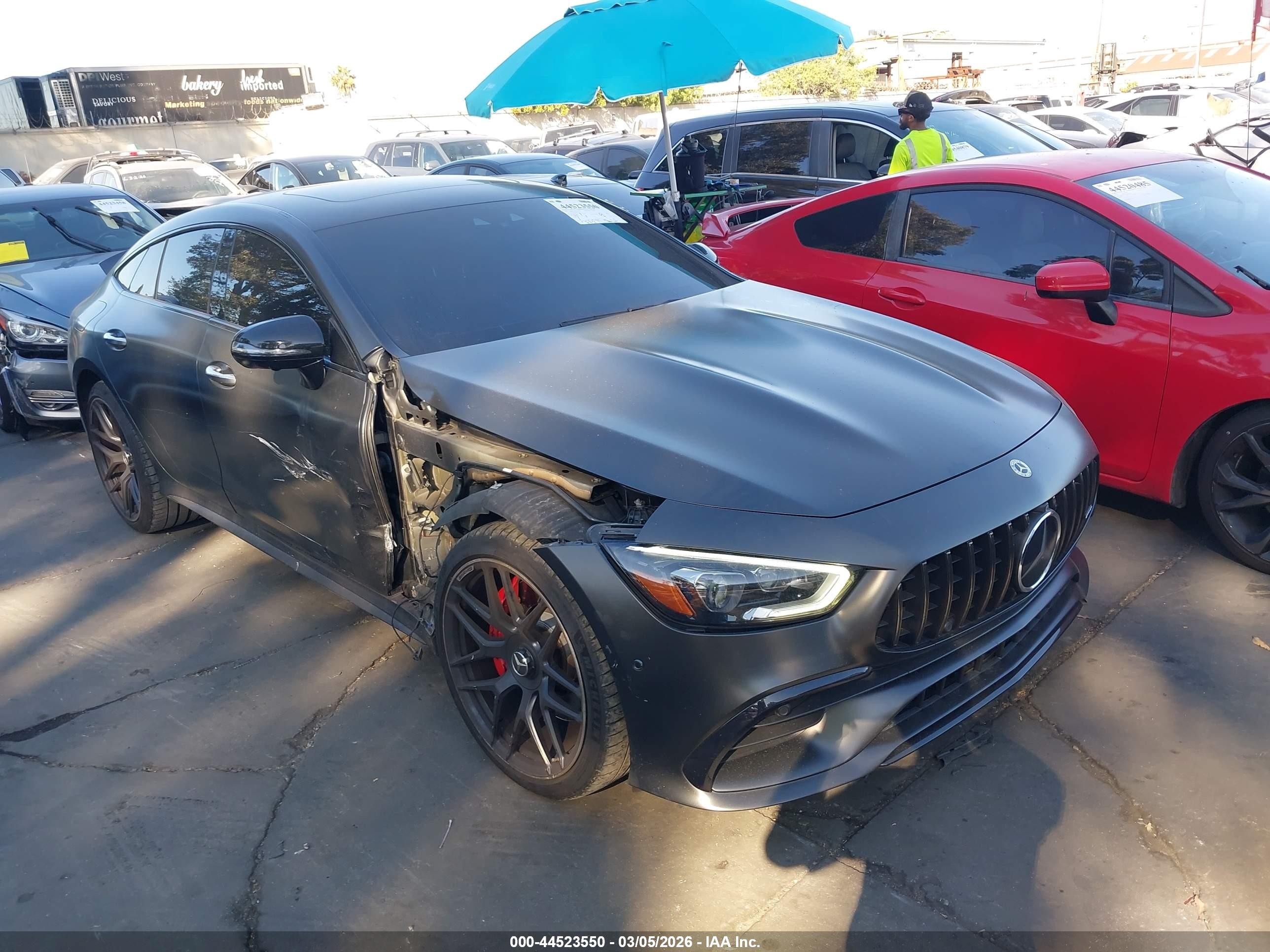 2022 Mercedes-Benz AMG-Class VIN W1K7X6BB2NA053141 — IAAI salvage auction photo