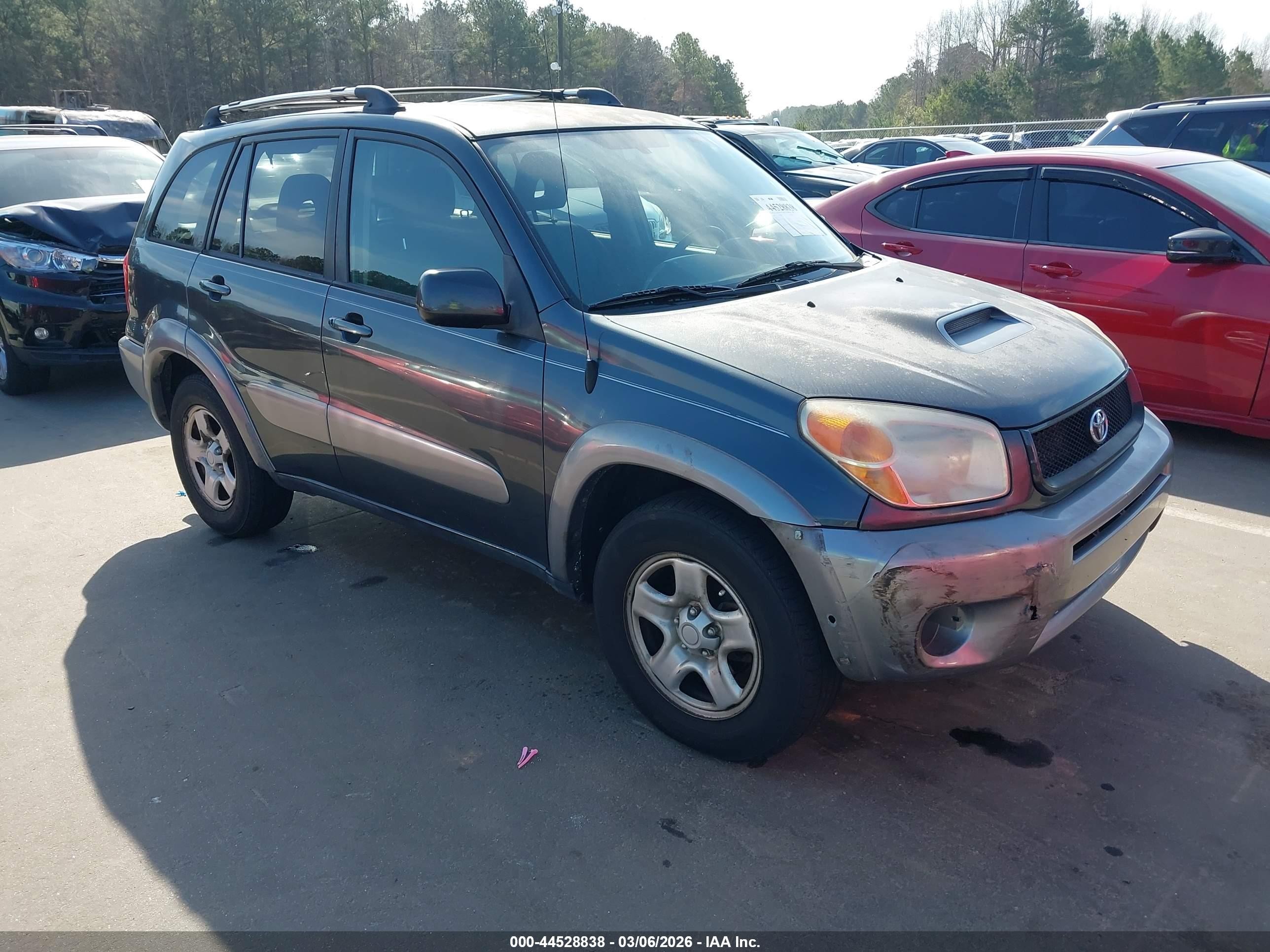 2005 Toyota Rav4 VIN JTEGD20V950068293 IAAI salvage auction — Unknown, Salvage (North Carolina), sold $1,500 on 2026-09-04 (photo 1)